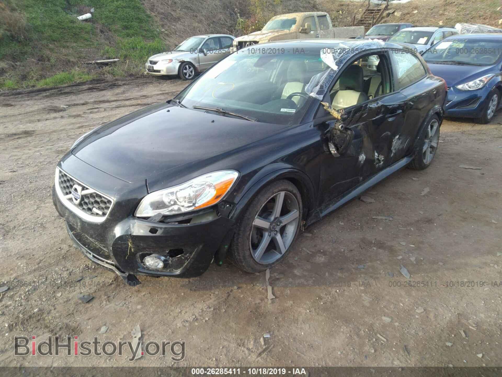 2012 VOLVO C30 - VIN: YV1672MK3C2280822 - Фото 2