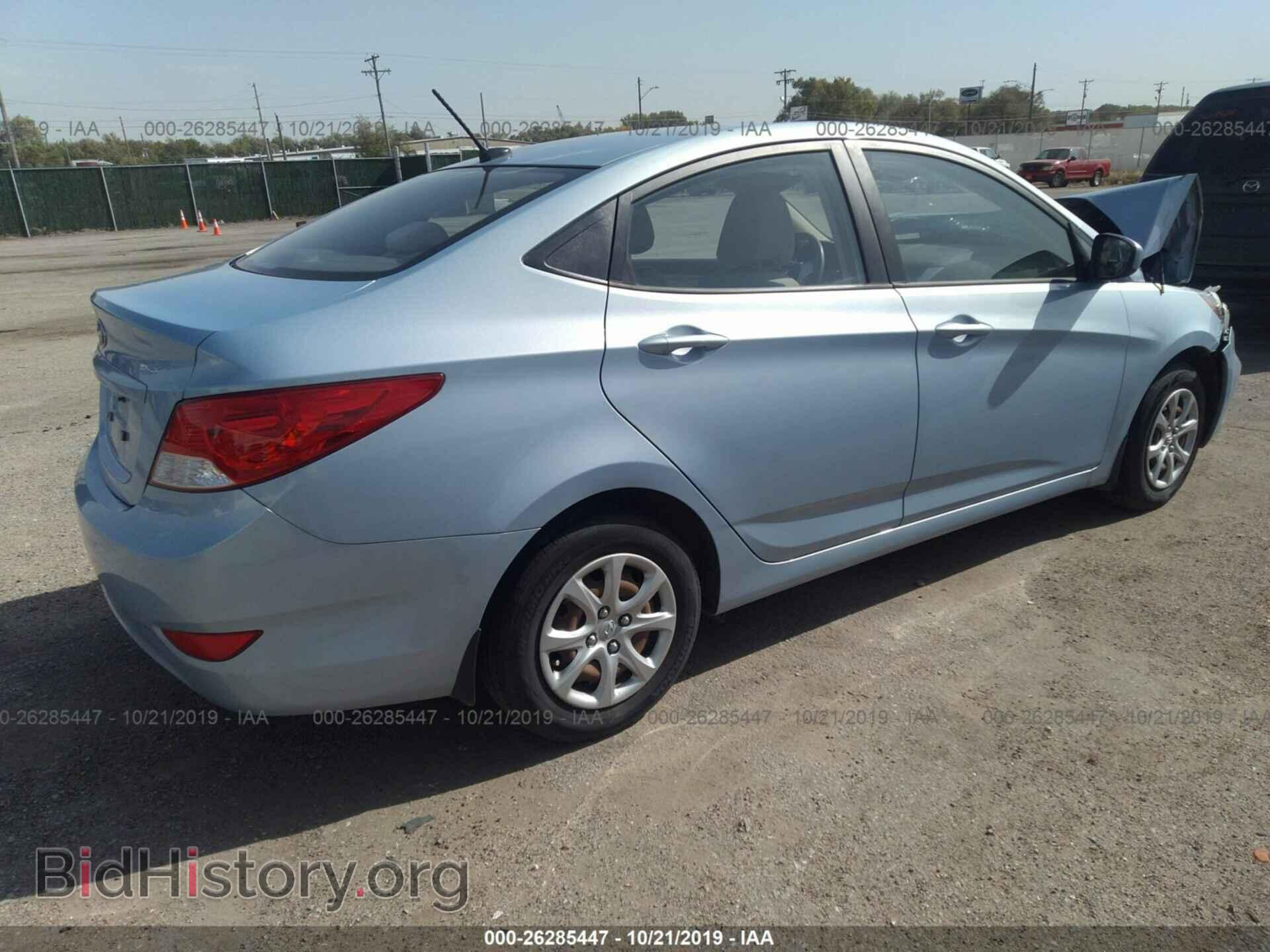 2012 HYUNDAI ACCENT - VIN: KMHCT4AE7CU229032 - Фото 4