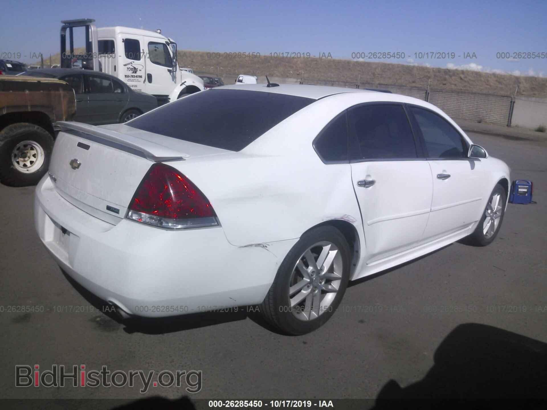 2013 CHEVROLET IMPALA - VIN: 2G1WC5E37D1193977 - Фото 4