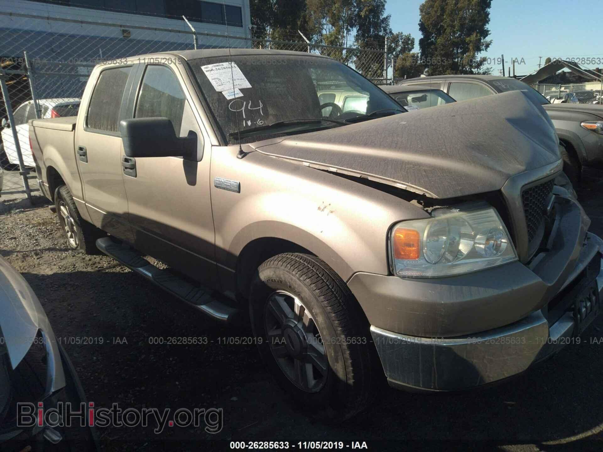 Photo 1FTPW12575KF09543 - FORD F150 2005