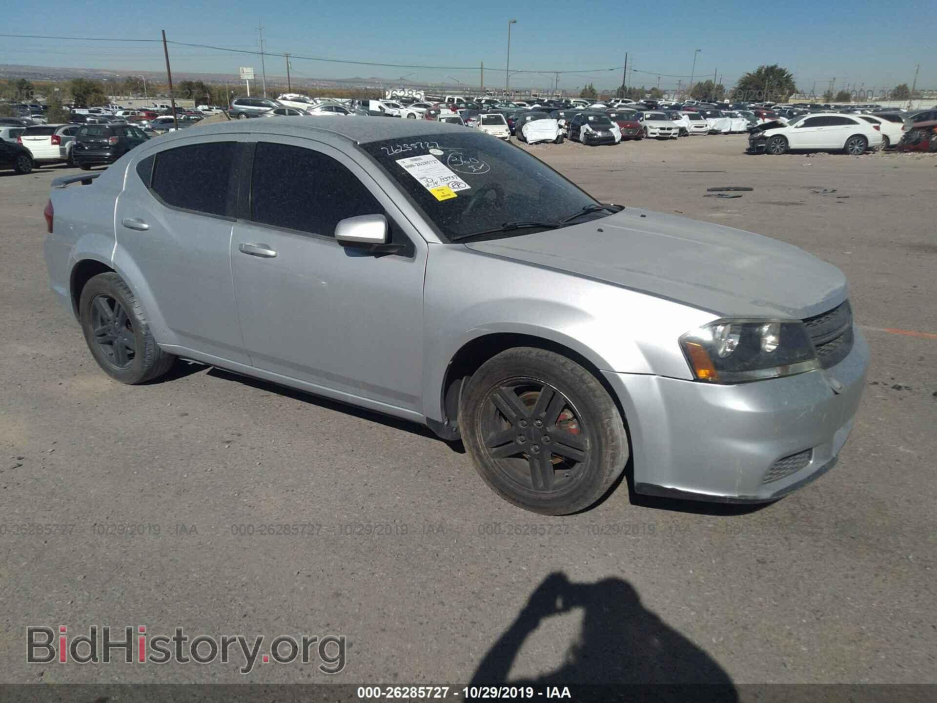 Photo 1C3CDZCB9CN209008 - DODGE AVENGER 2012