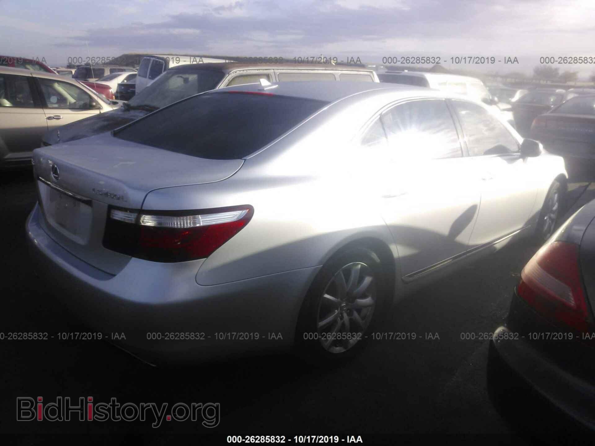 2007 LEXUS LS - VIN: JTHGL46F675005353 - Фото 4