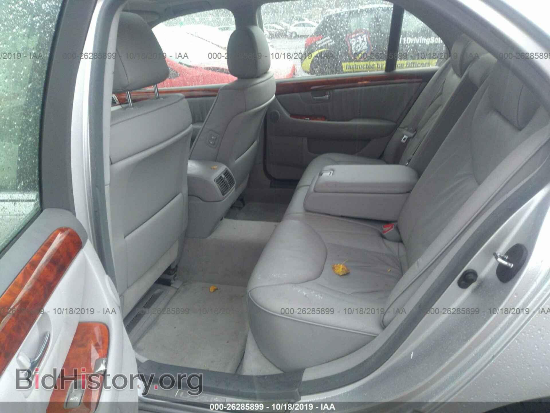 2004 LEXUS LS - VIN: JTHBN36F340158036 - Фото 8