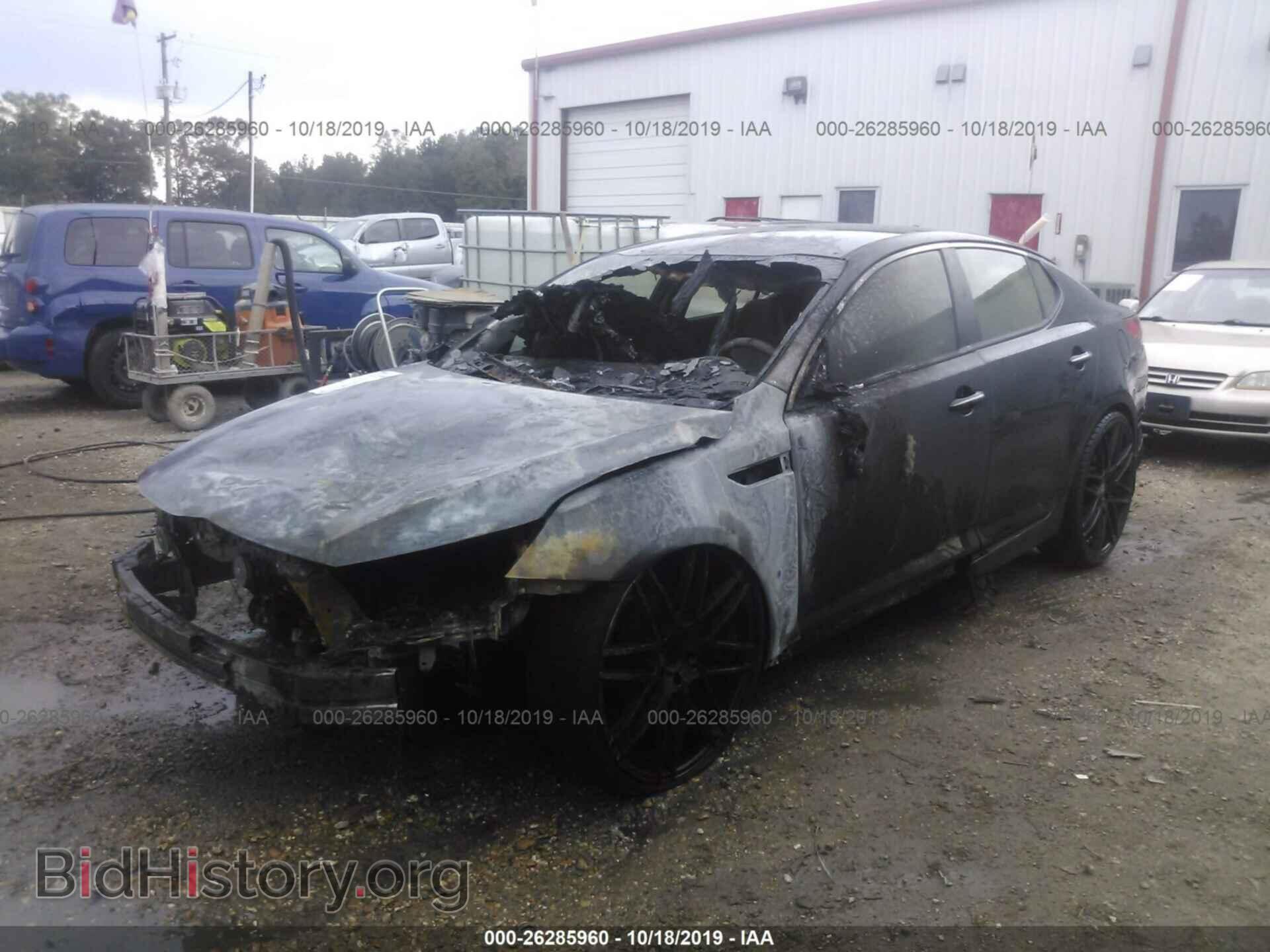 2014 KIA Optima - VIN: 5XXGM4A72EG305253 - Фото 2