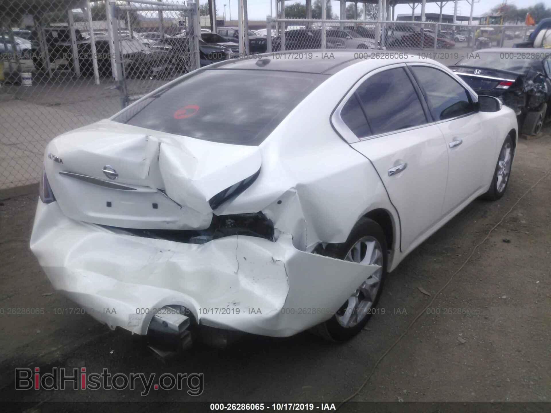 2014 NISSAN MAXIMA - VIN: 1N4AA5AP4EC908389 - Photo 4