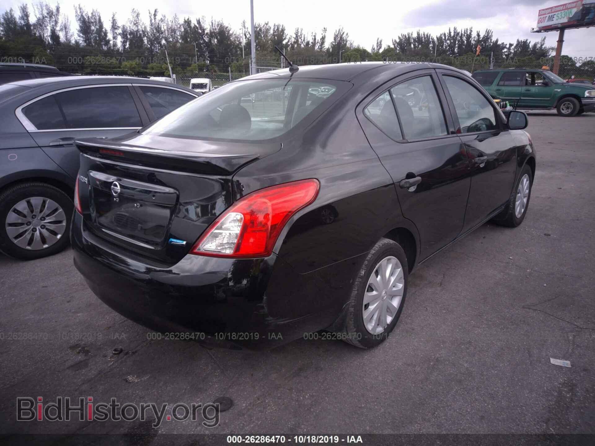 2014 NISSAN VERSA - VIN: 3N1CN7AP1EL852244 - Фото 4