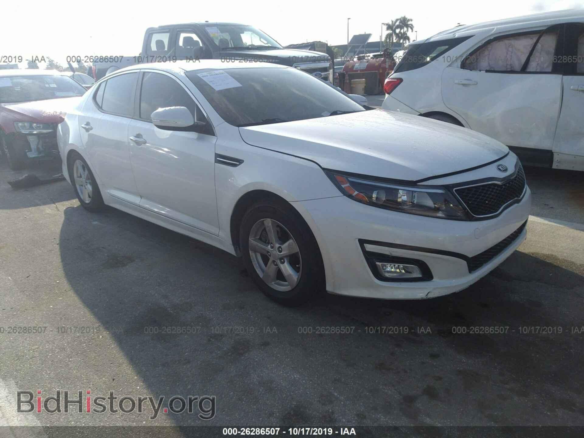 Photo KNAGM4A79F5619355 - KIA OPTIMA 2015