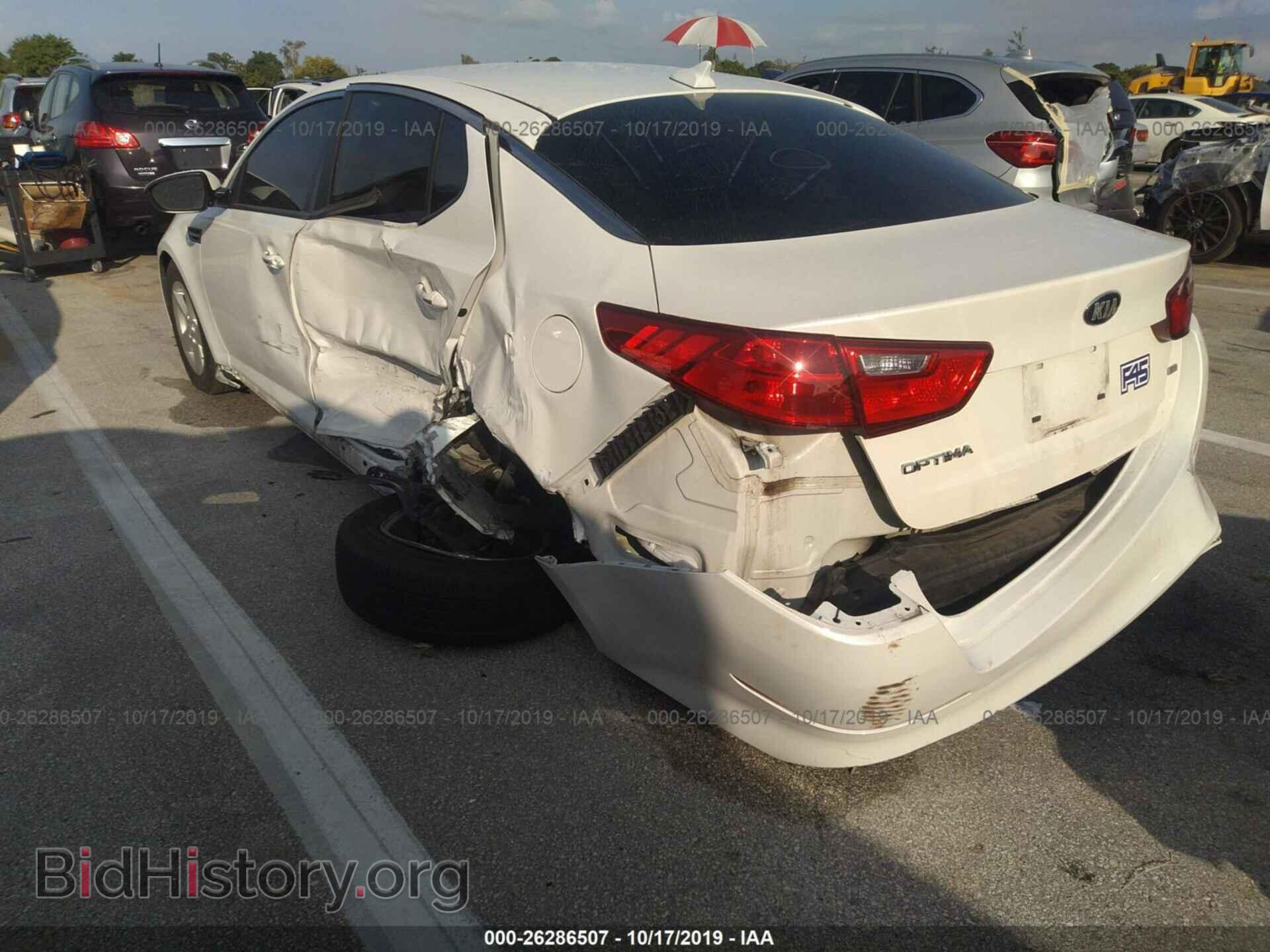 2015 KIA OPTIMA - VIN: KNAGM4A79F5619355 - Photo 3