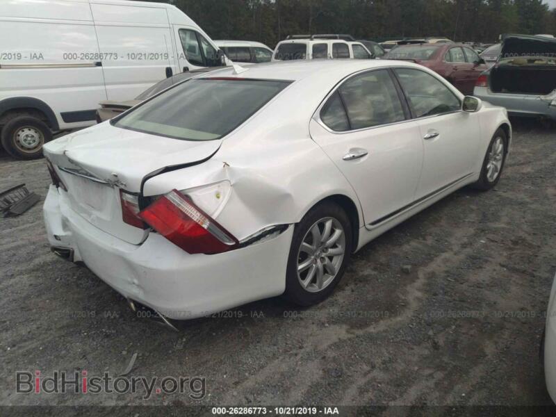 2007 Lexus LS (VIN JTHBL46F775009907) — фото 4 из 11