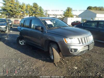 2012 Jeep COMPASS Sport, gray — VIN 1C4NJDBB9CD512135, IAAI