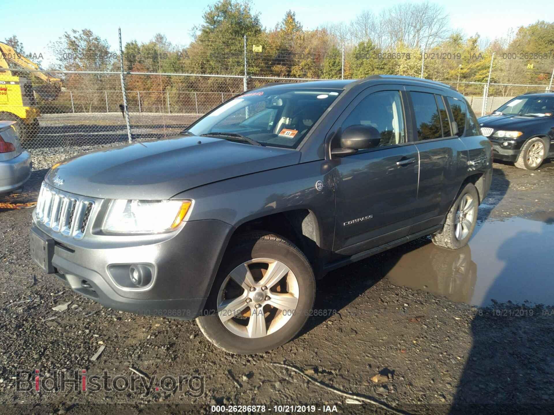 2012 JEEP COMPASS - VIN: 1C4NJDBB9CD512135 - Фото 2