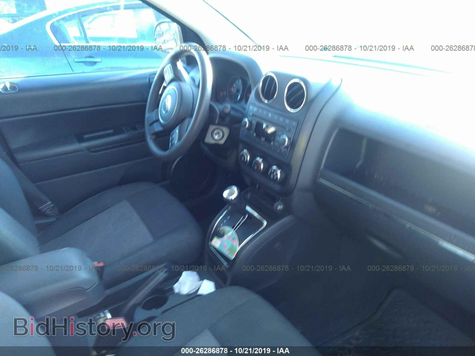 2012 JEEP COMPASS - VIN: 1C4NJDBB9CD512135 - Фото 5