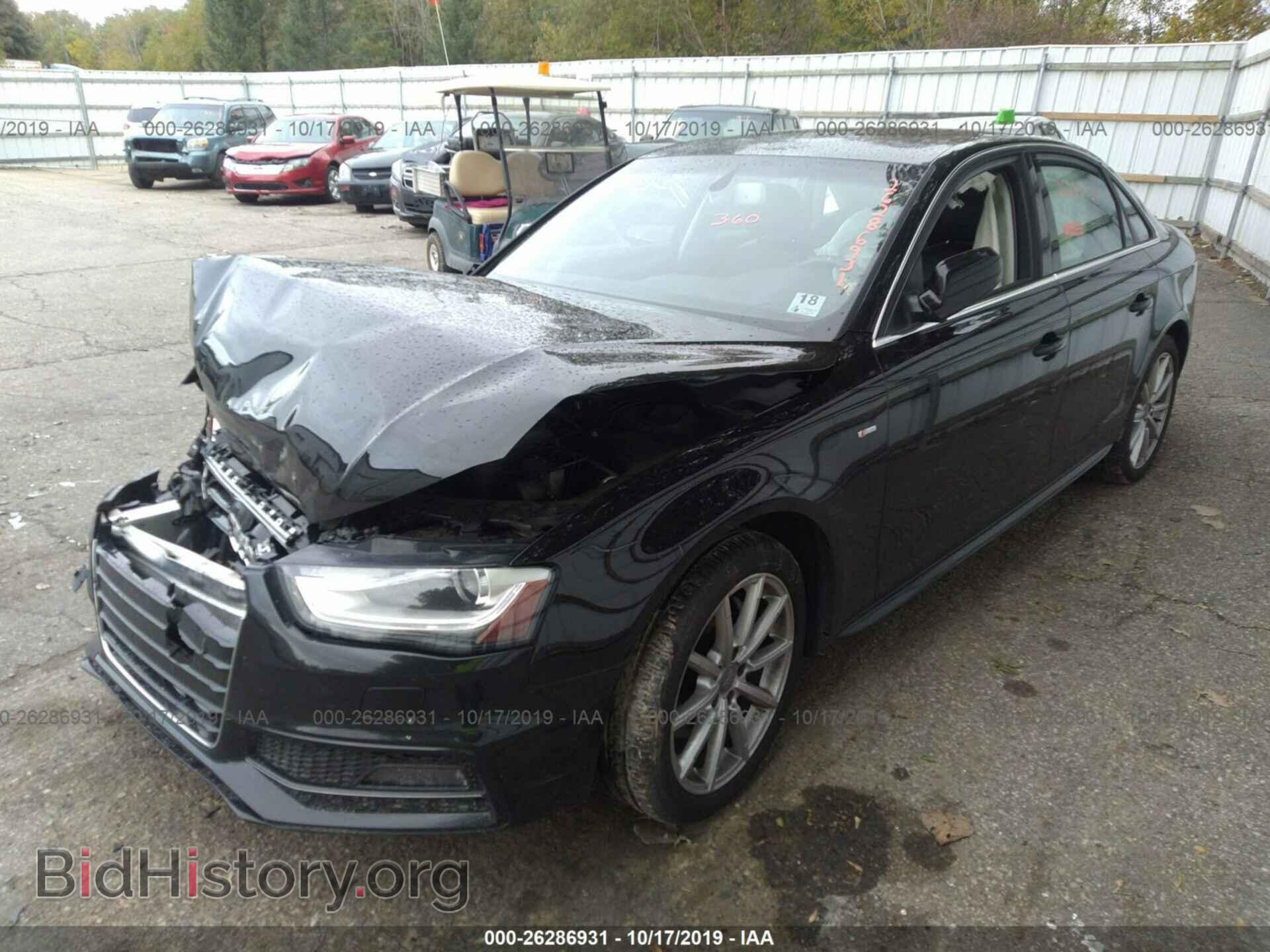 2014 AUDI A4 - VIN: WAUFFAFLXEA088067 - Photo 2