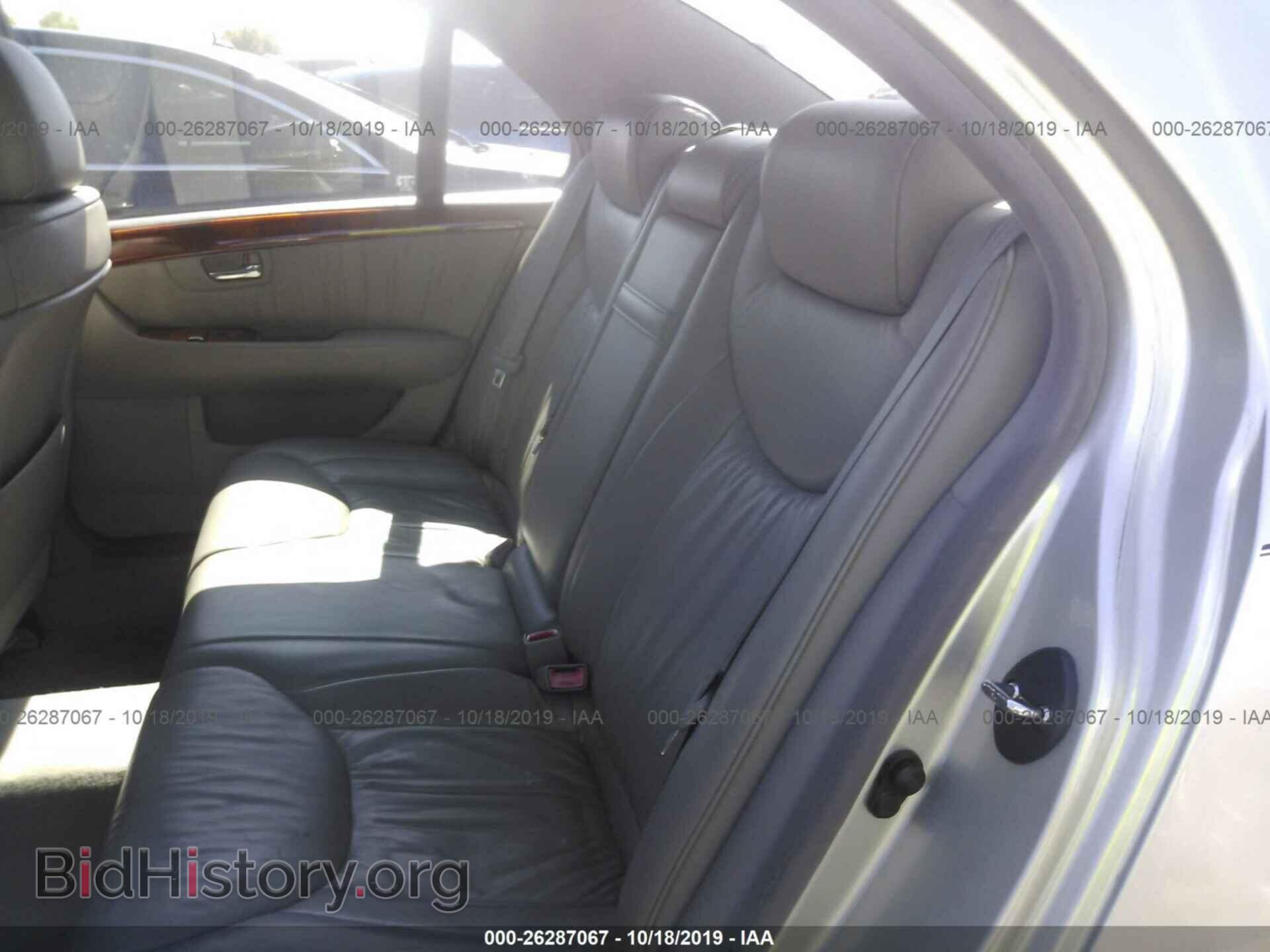 2001 LEXUS LS - VIN: JTHBN30F310022378 - Photo 8