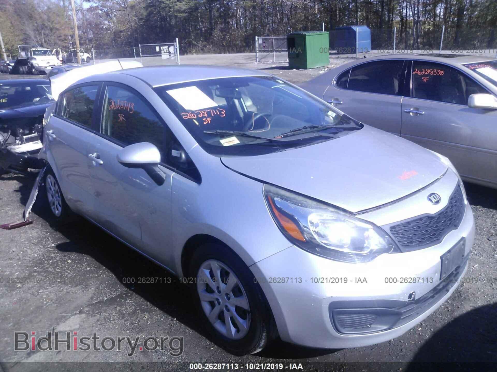 Photo KNADM4A31D6162936 - KIA RIO 2013