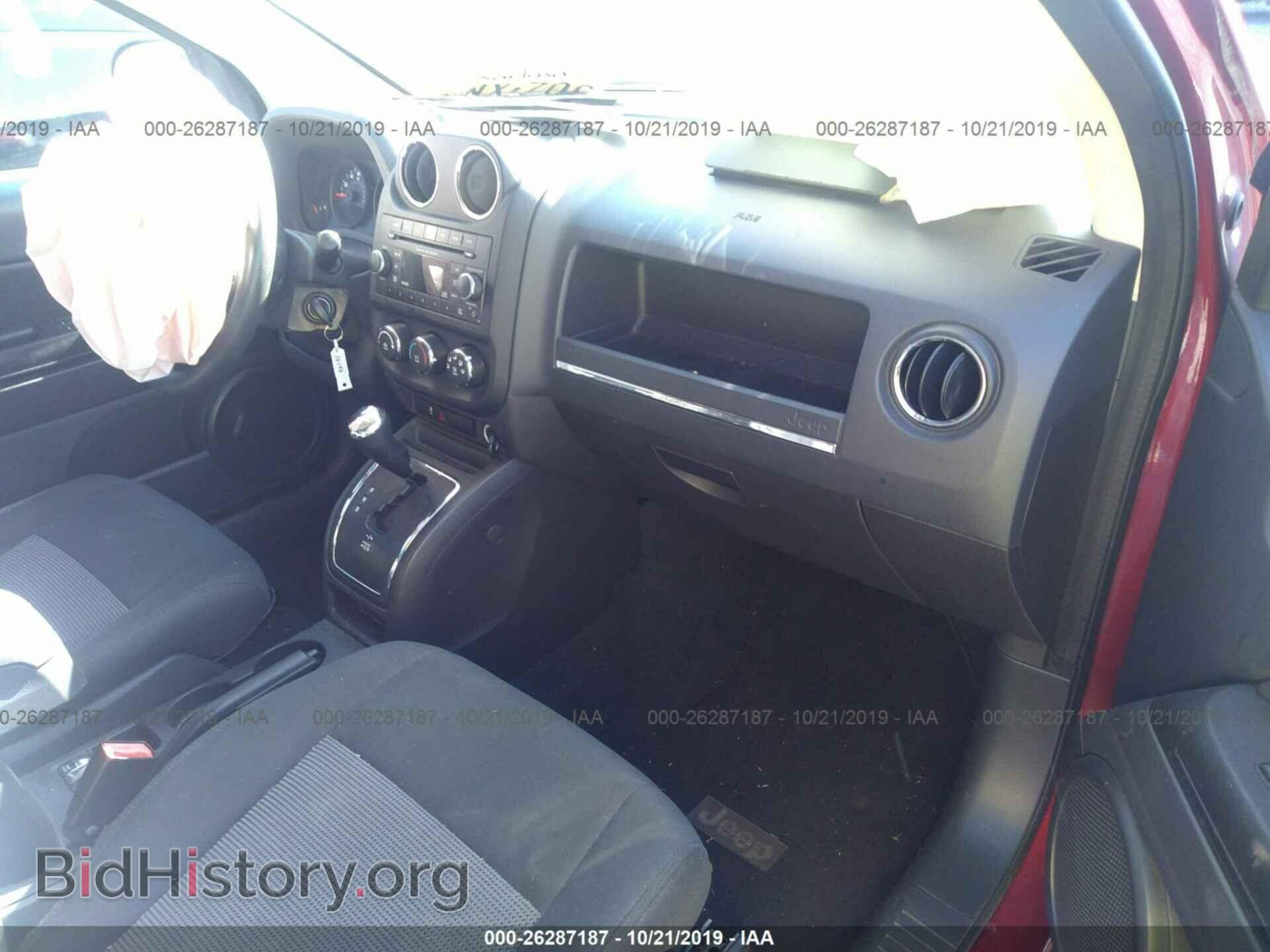 2012 JEEP COMPASS - VIN: 1C4NJDBB3CD541923 - Фото 5