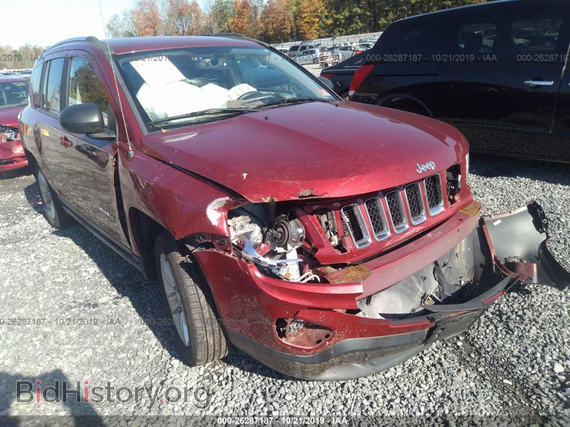 2012 JEEP COMPASS - VIN: 1C4NJDBB3CD541923 - Фото 6