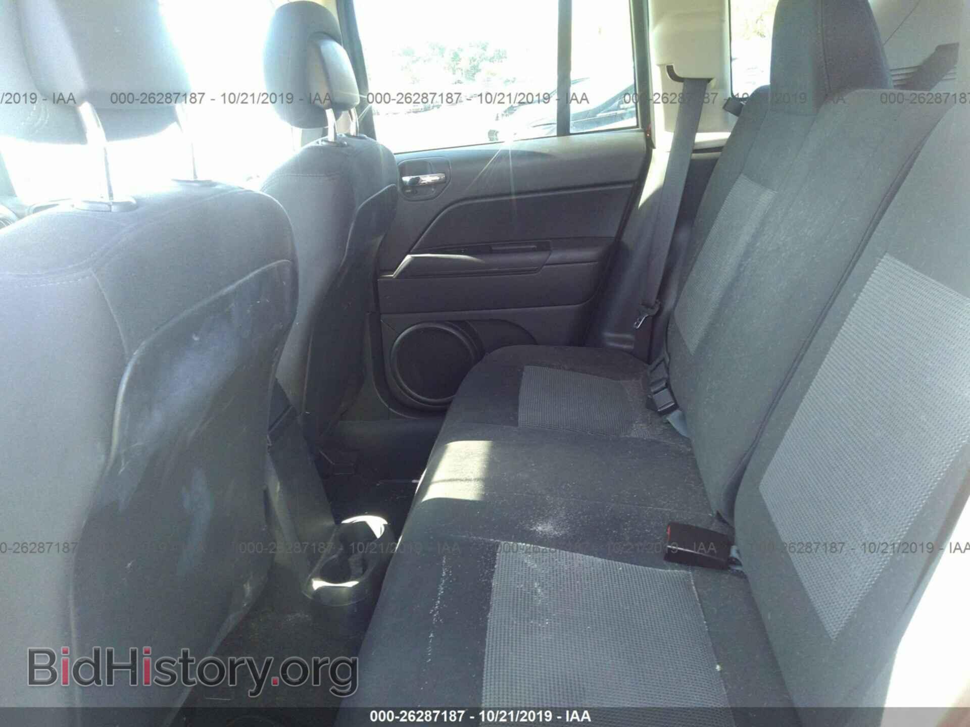 2012 JEEP COMPASS - VIN: 1C4NJDBB3CD541923 - Фото 8