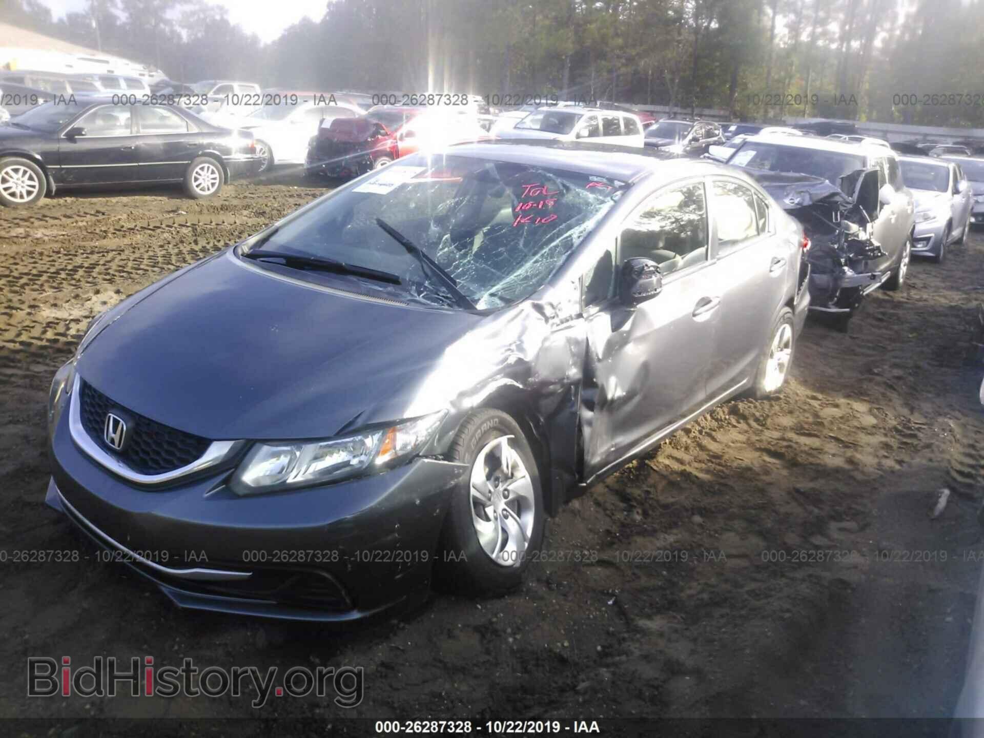 2013 HONDA CIVIC - VIN: 19XFB2F51DE021939 - Photo 2