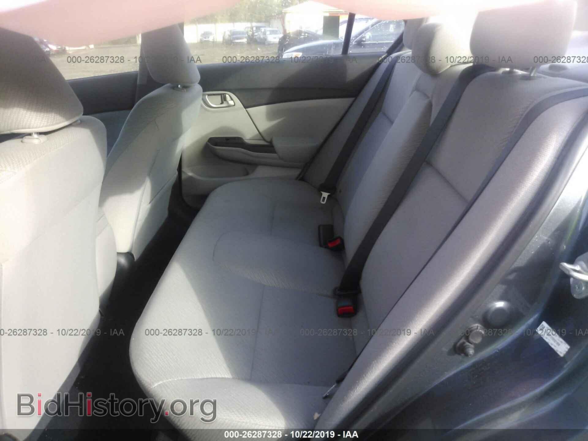 2013 HONDA CIVIC - VIN: 19XFB2F51DE021939 - Photo 8