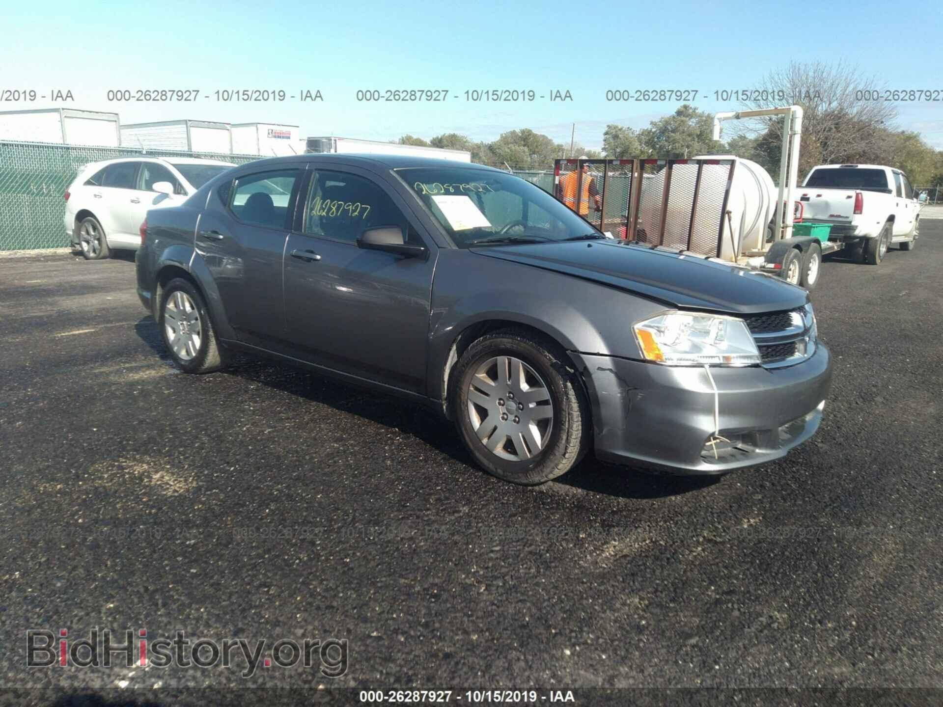 Фотография 1C3CDZABXCN154197 - DODGE AVENGER 2012