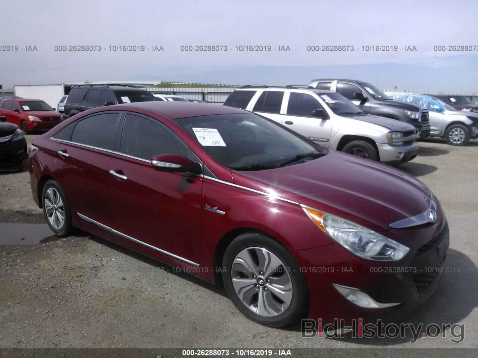 Photo KMHEC4A42DA091998 - HYUNDAI SONATA 2013