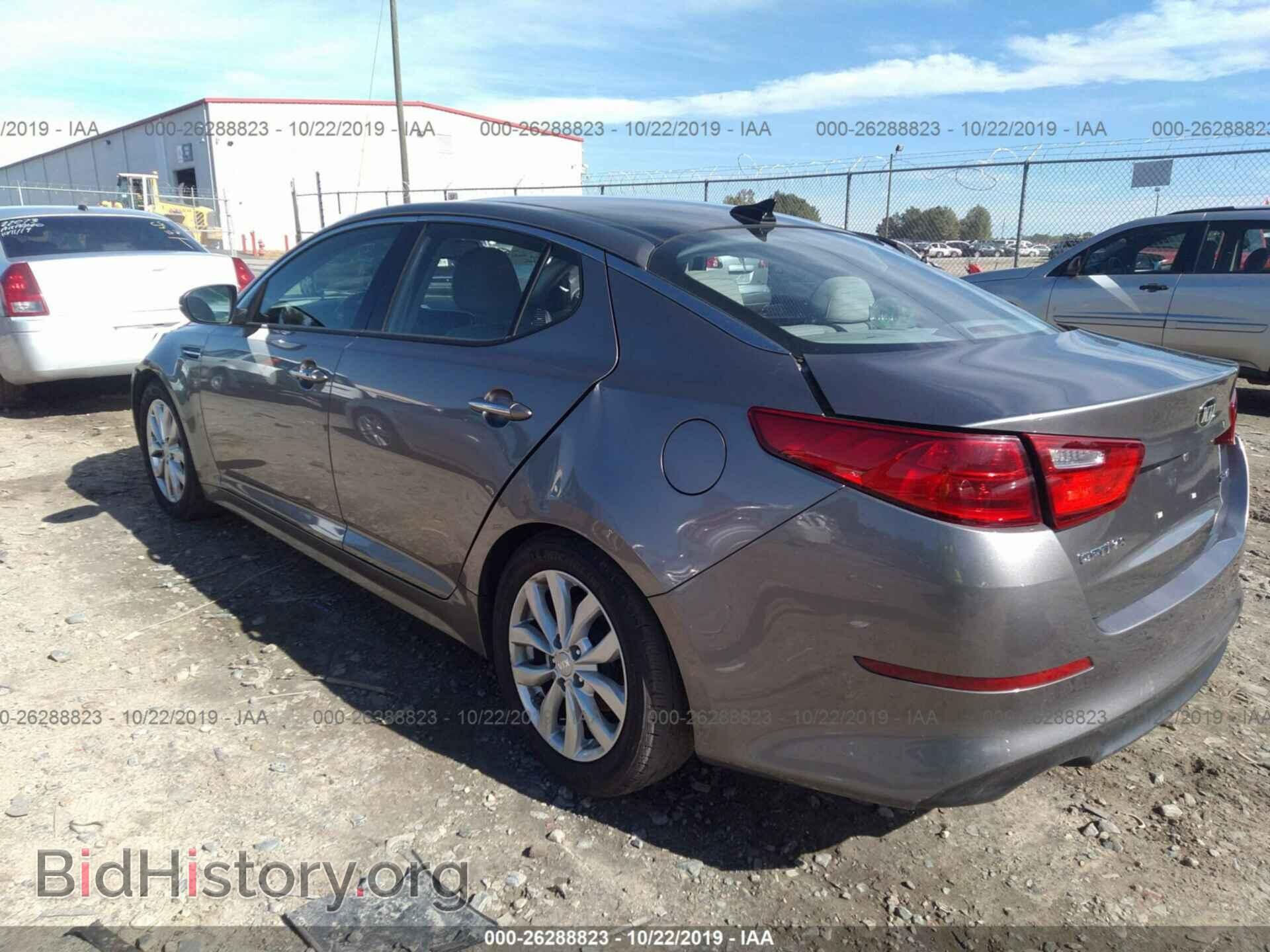 2015 KIA OPTIMA - VIN: 5XXGN4A7XFG456503 - Фото 3