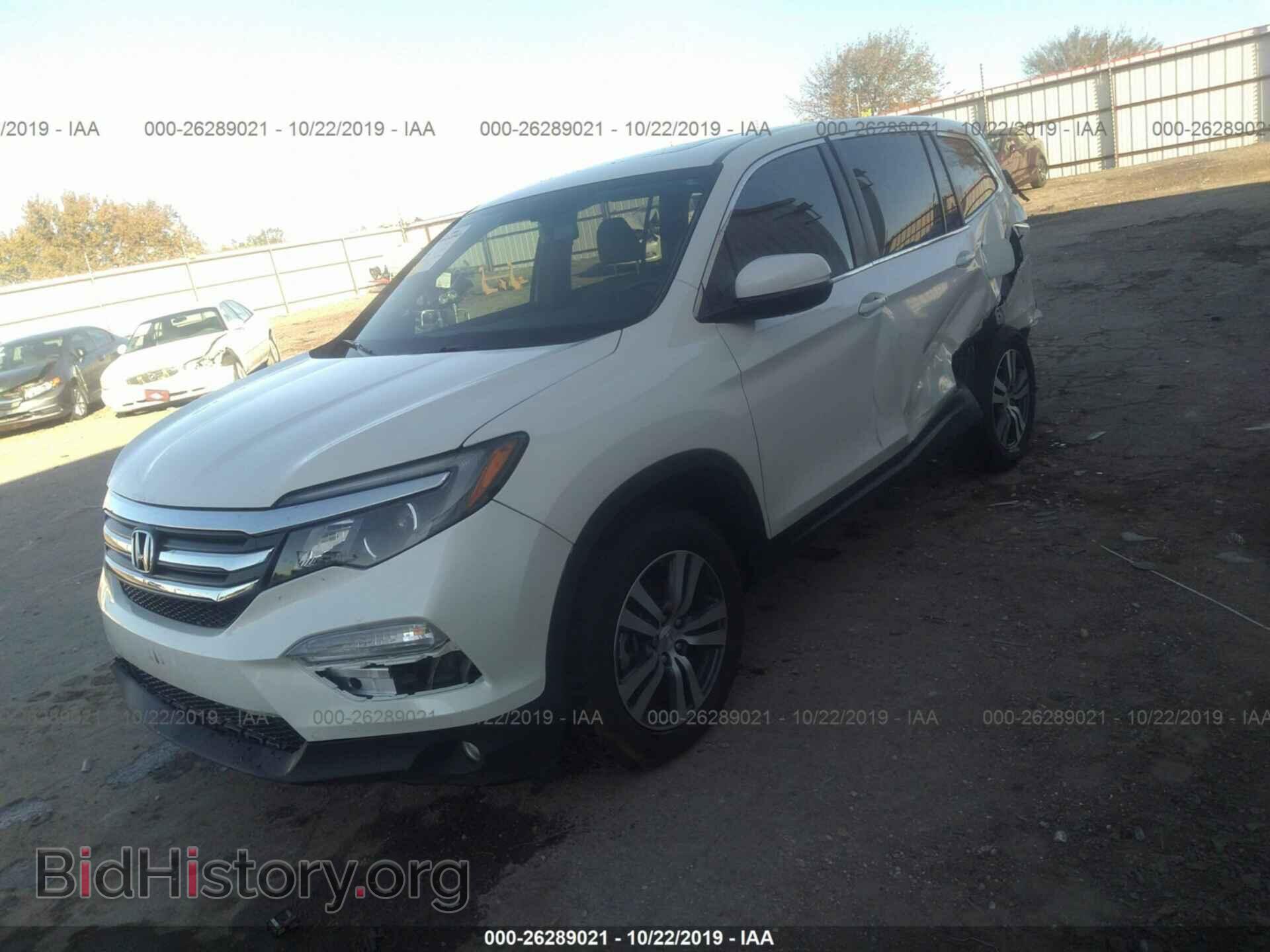 2017 HONDA PILOT - VIN: 5FNYF5H50HB036024 - Фото 2