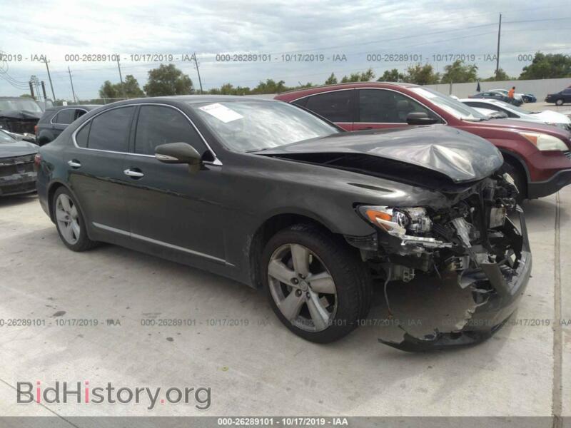 2010 Lexus LS 460 (VIN JTHBL5EF9A5092223) — photo 1 of 10, IAAI, damage: front end
