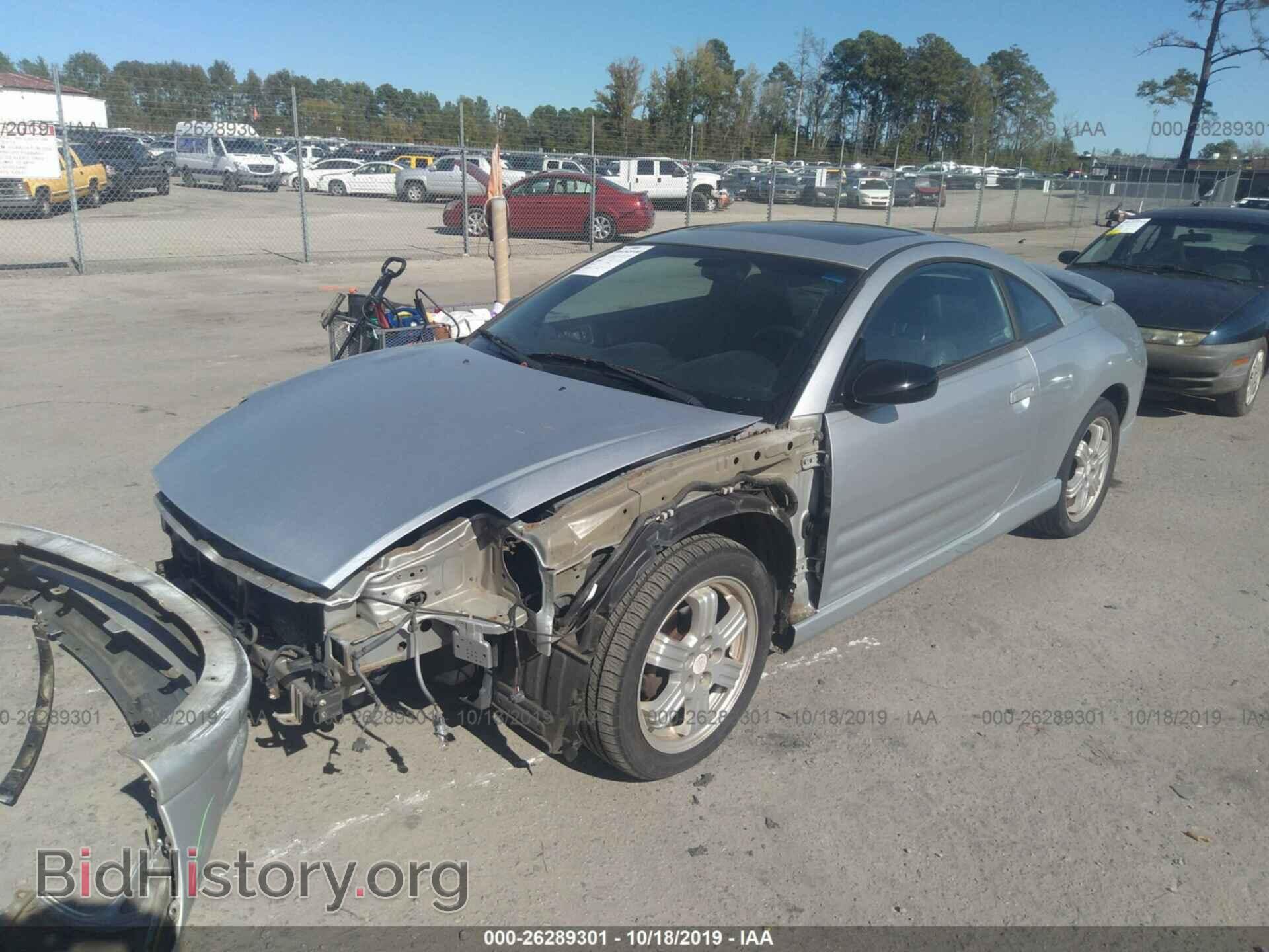 2001 MITSUBISHI ECLIPSE - VIN: 4A3AC54H91E018281 - Photo 2