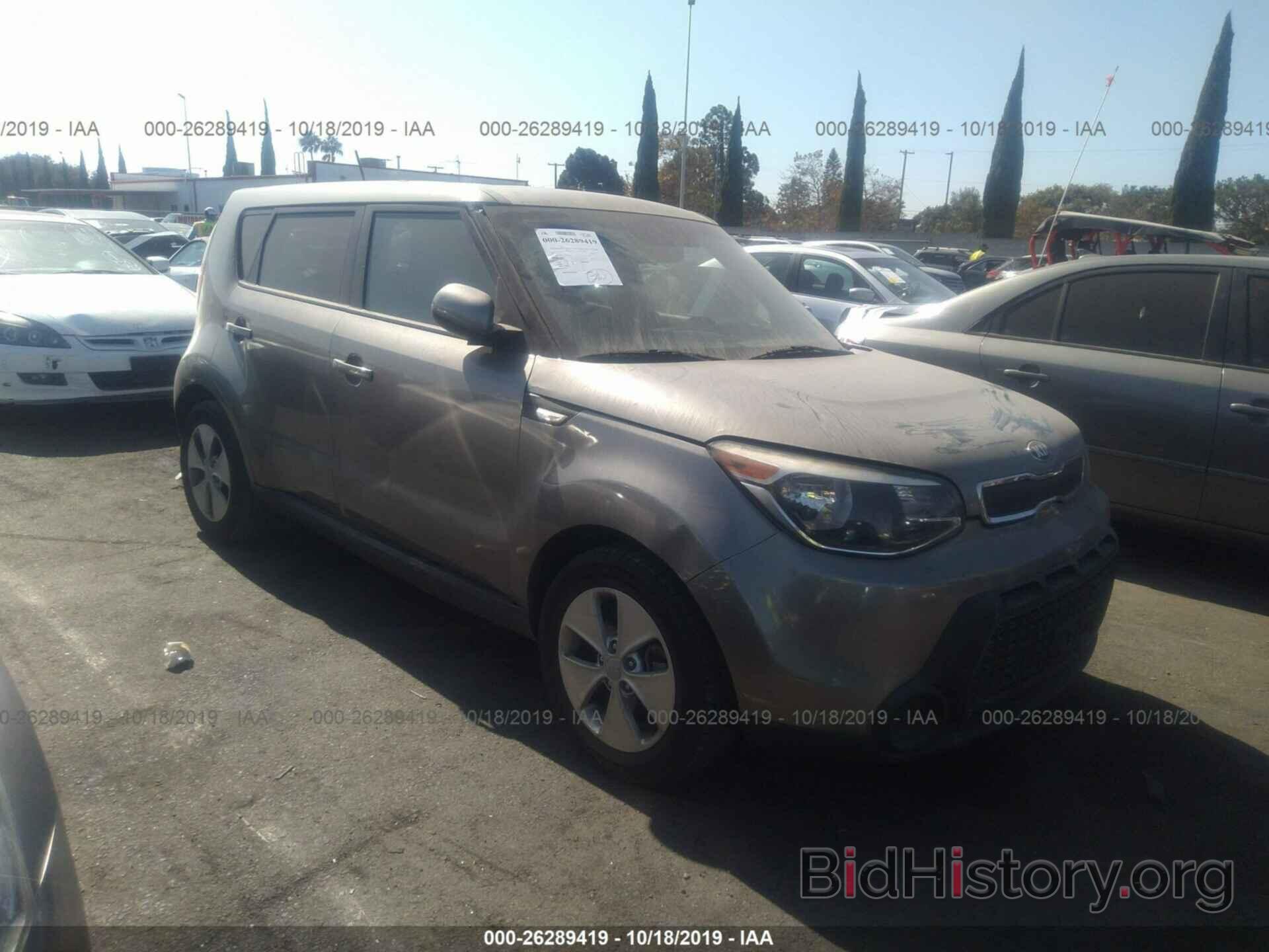 Photo KNDJN2A24E7106130 - KIA SOUL 2014