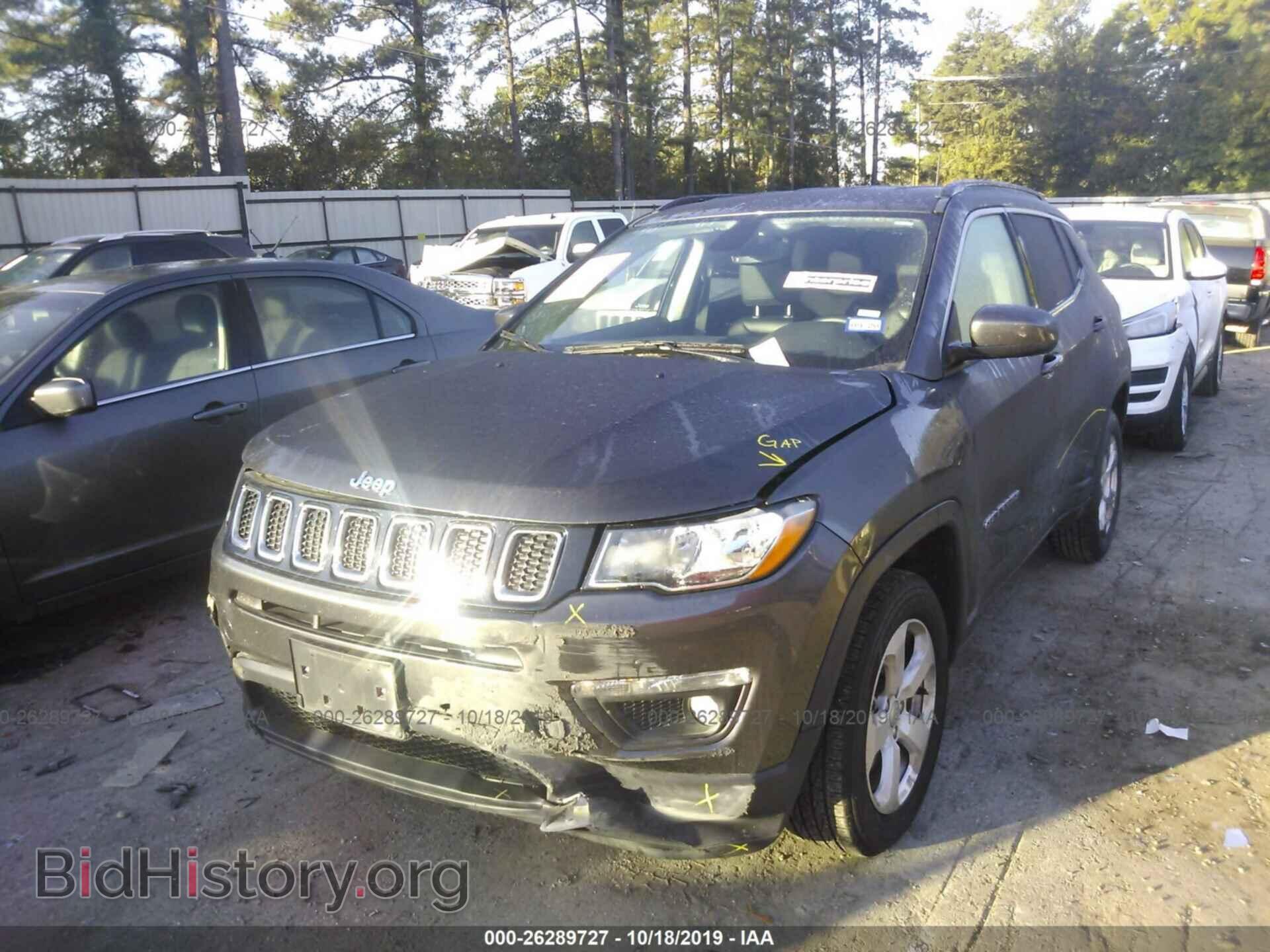 2019 JEEP COMPASS - VIN: 3C4NJDBB3KT595263 - Фото 2