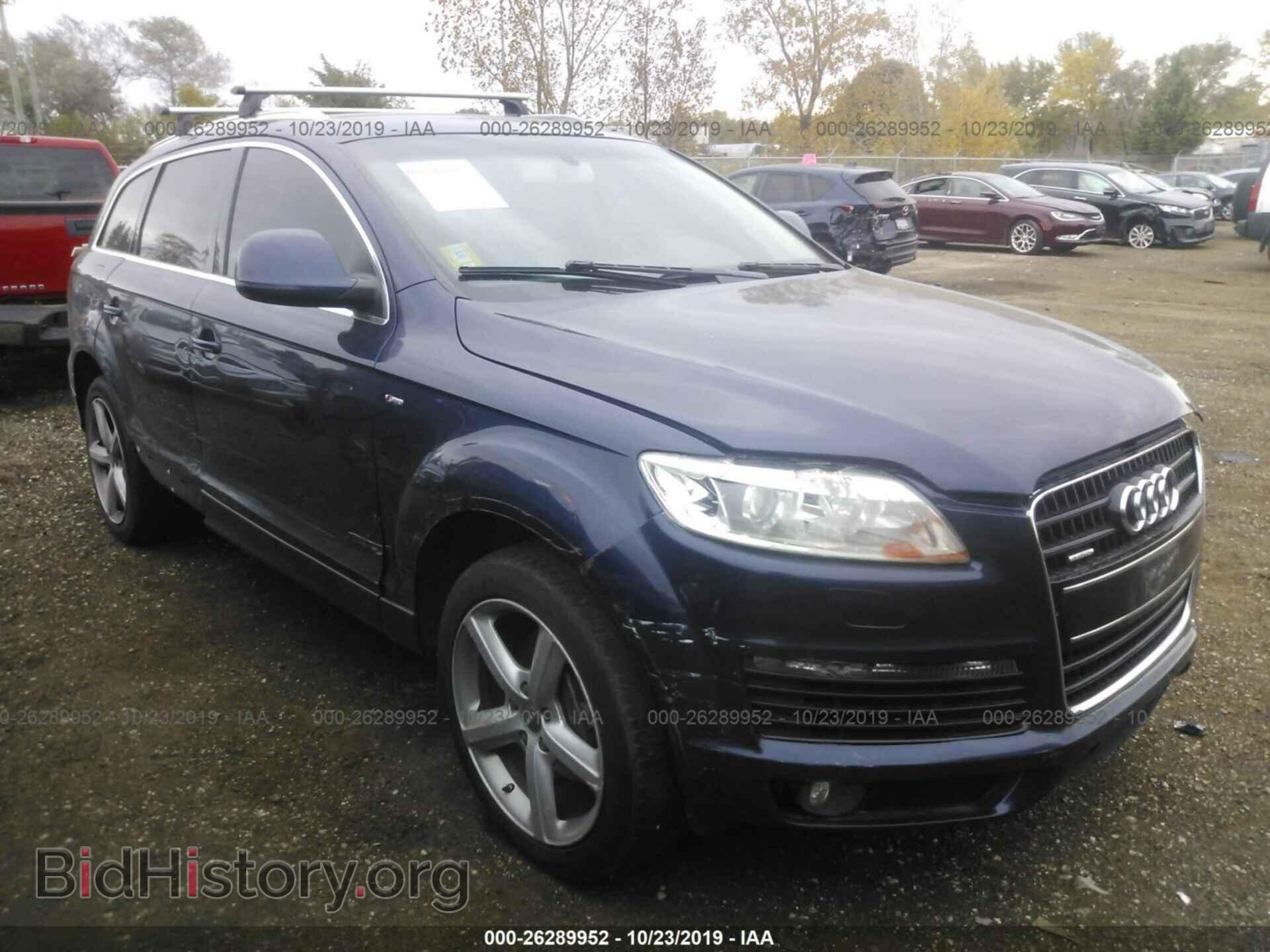 Photo WA1EY94L67D059932 - AUDI Q7 2007