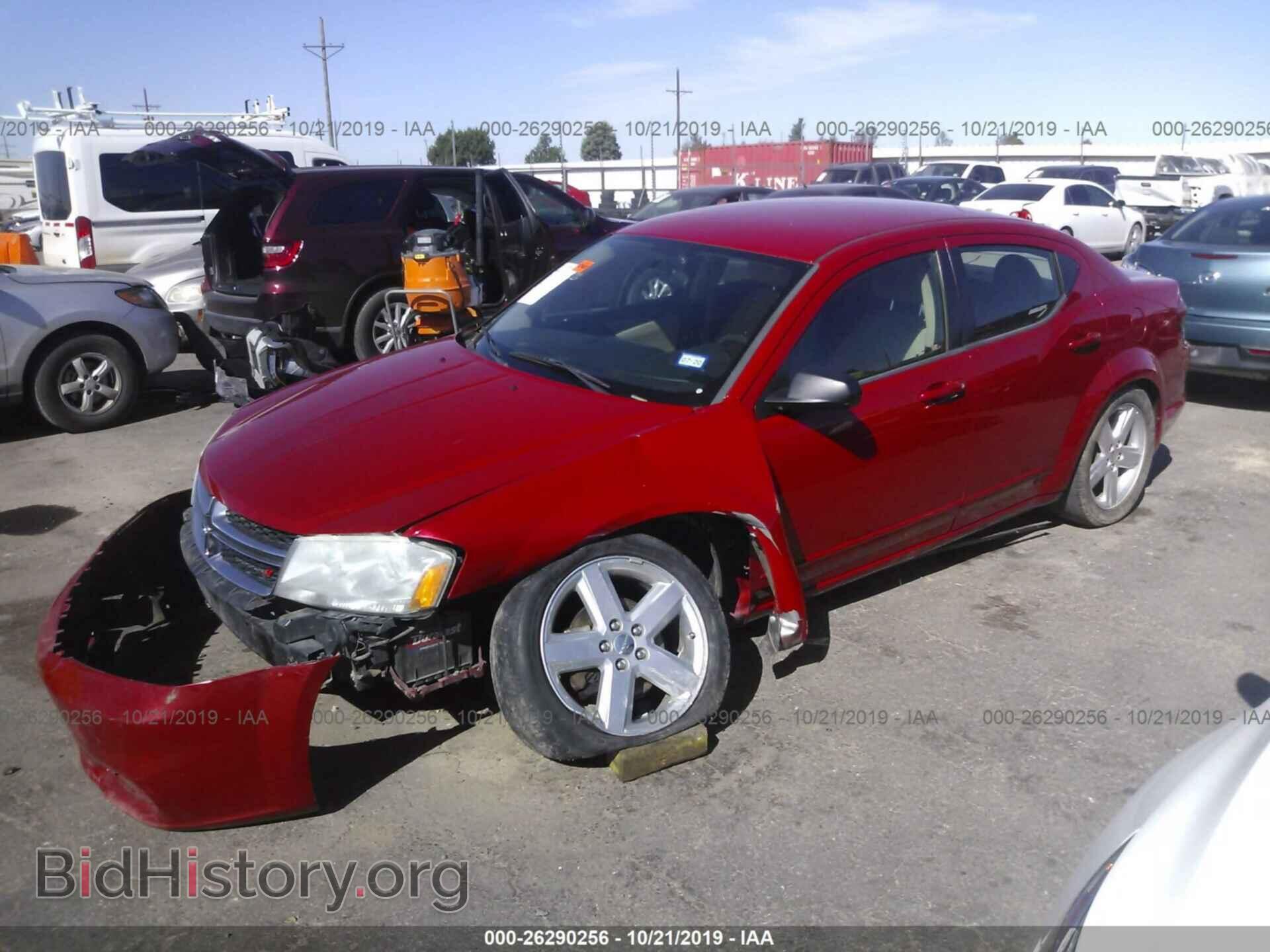 2013 DODGE AVENGER - VIN: 1C3CDZAB3DN612891 - Фото 2