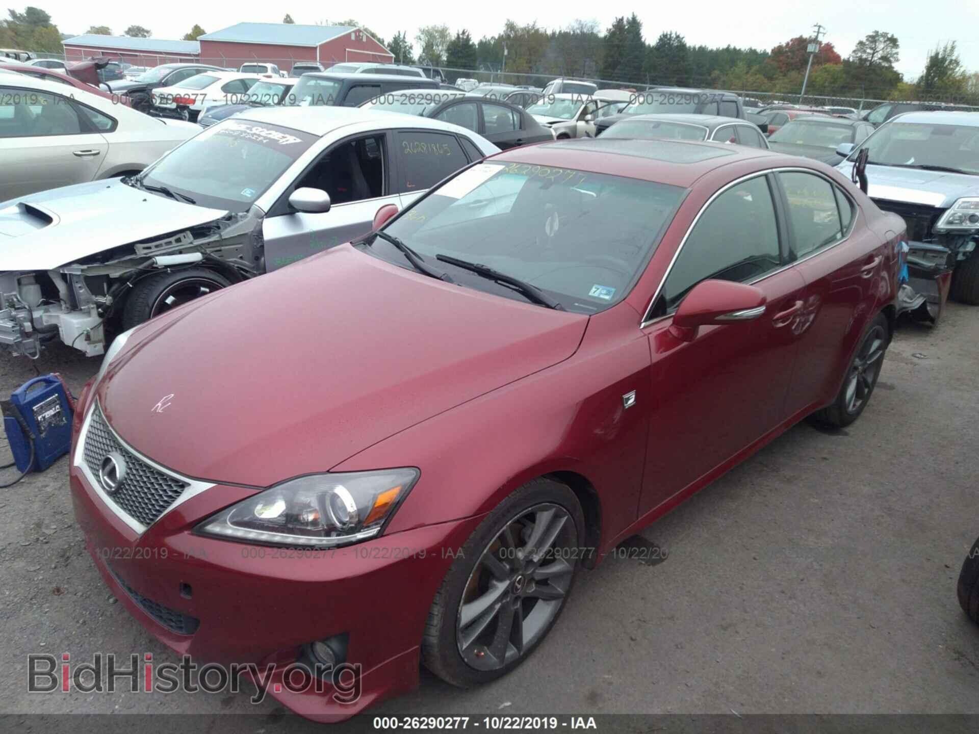 2013 LEXUS IS - VIN: JTHBF5C27D5187617 - Фото 2