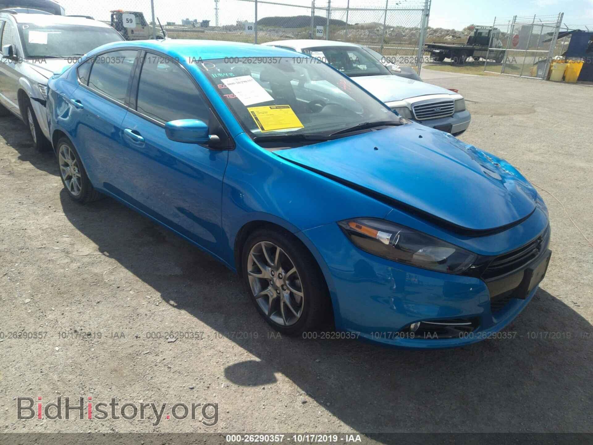 Фотография 1C3CDFBB5FD247653 - DODGE DART 2015