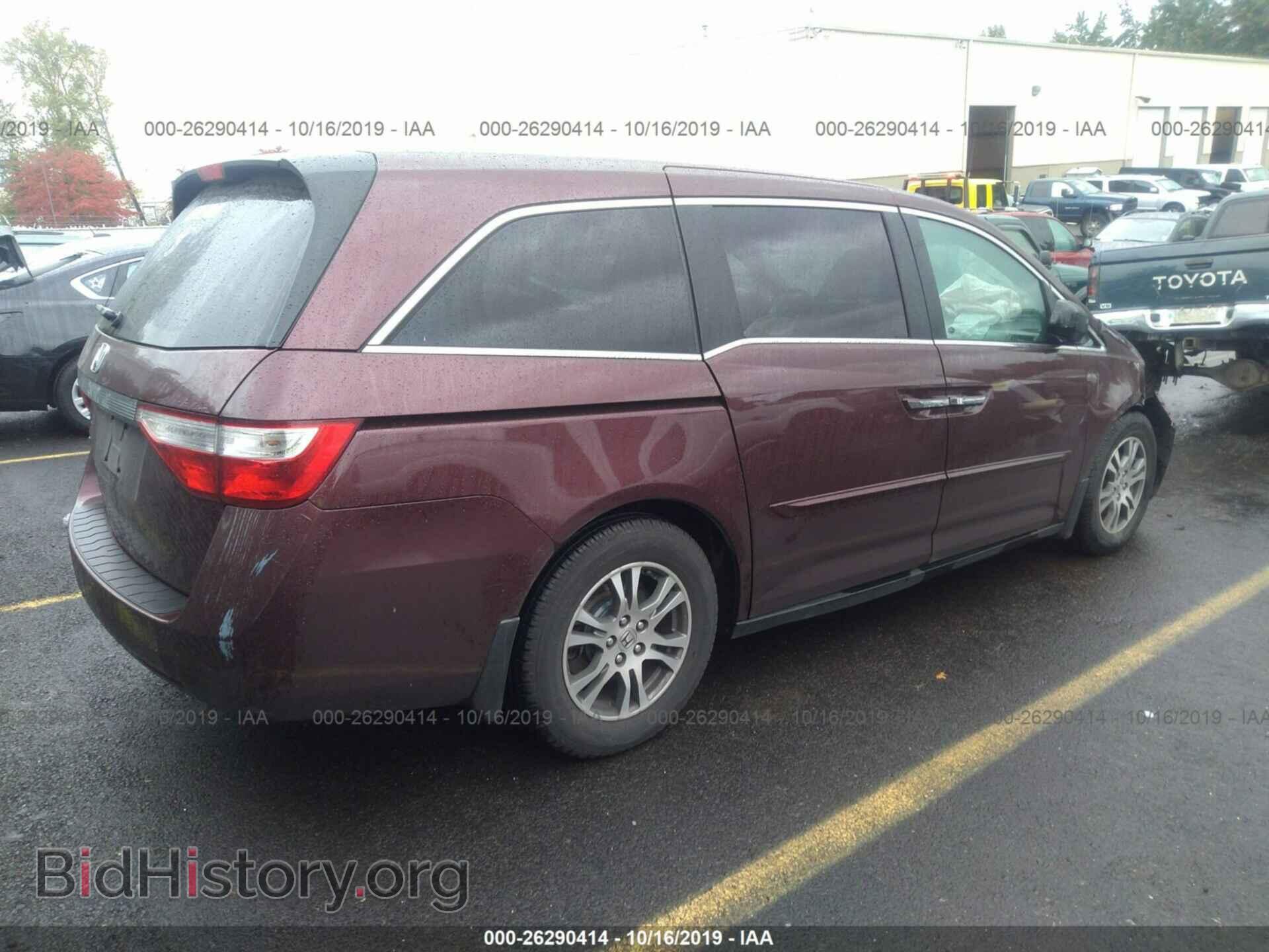 2013 HONDA ODYSSEY - VIN: 5FNRL5H45DB006242 - Фото 4