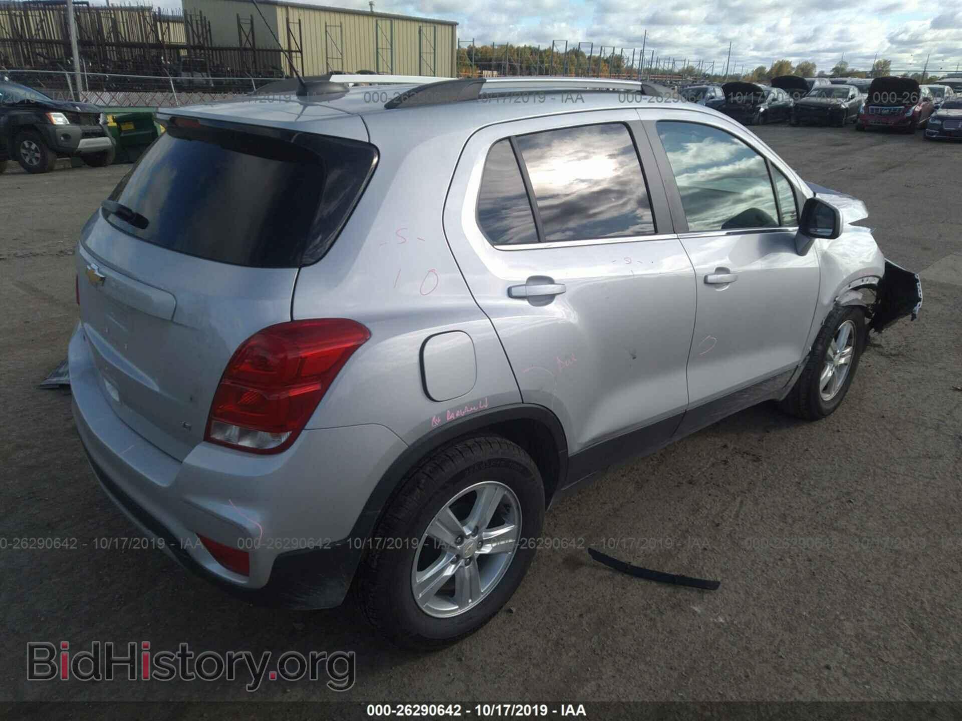 2017 CHEVROLET TRAX - VIN: 3GNCJLSB4HL287956 - Фото 4