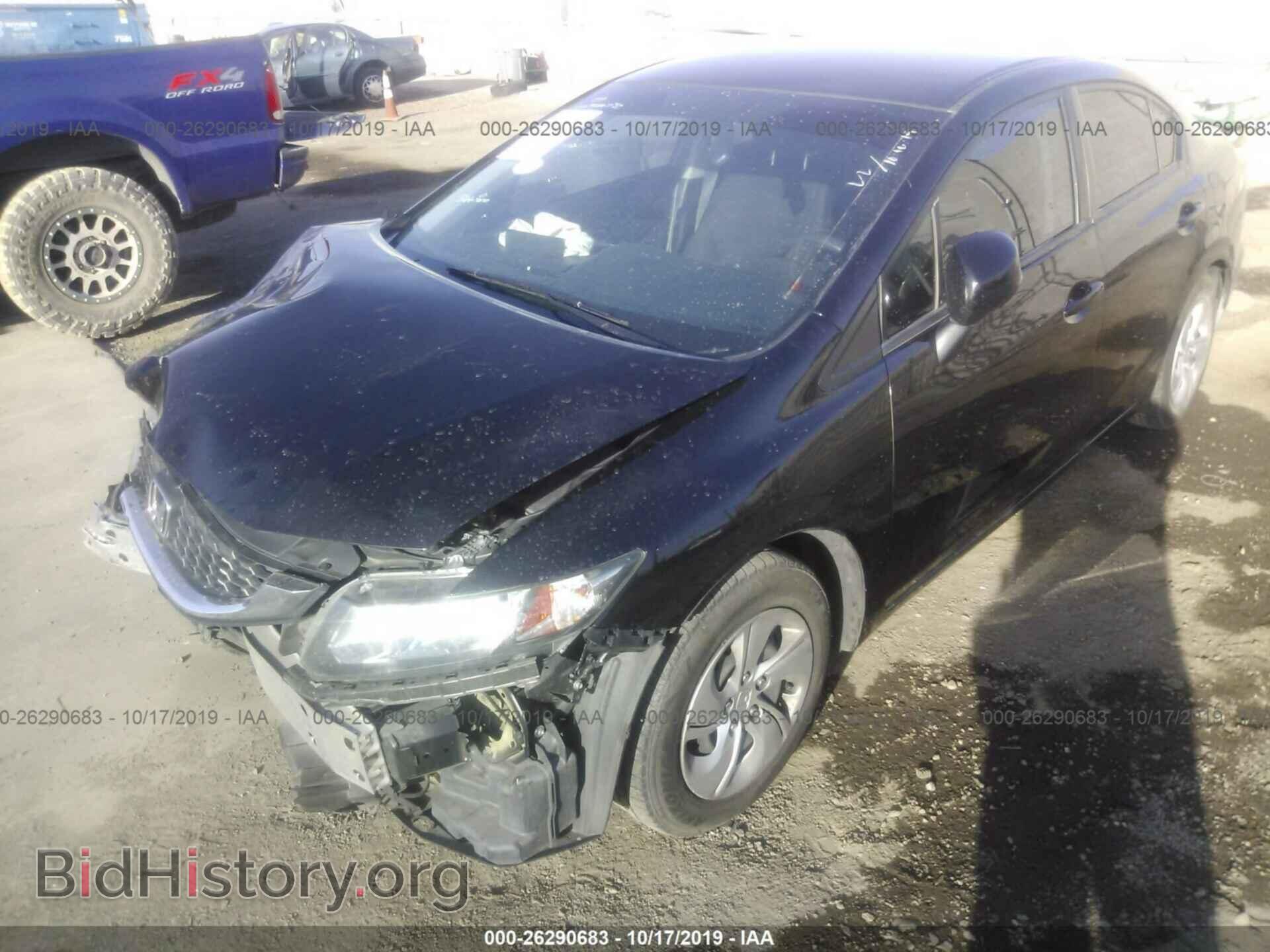2013 HONDA CIVIC - VIN: 2HGFB2F55DH562806 - Photo 2