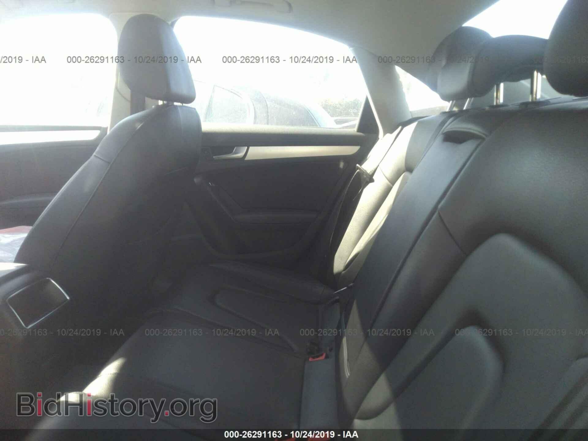 2013 AUDI A4 - VIN: WAUBFAFL1DN046683 - Фото 8