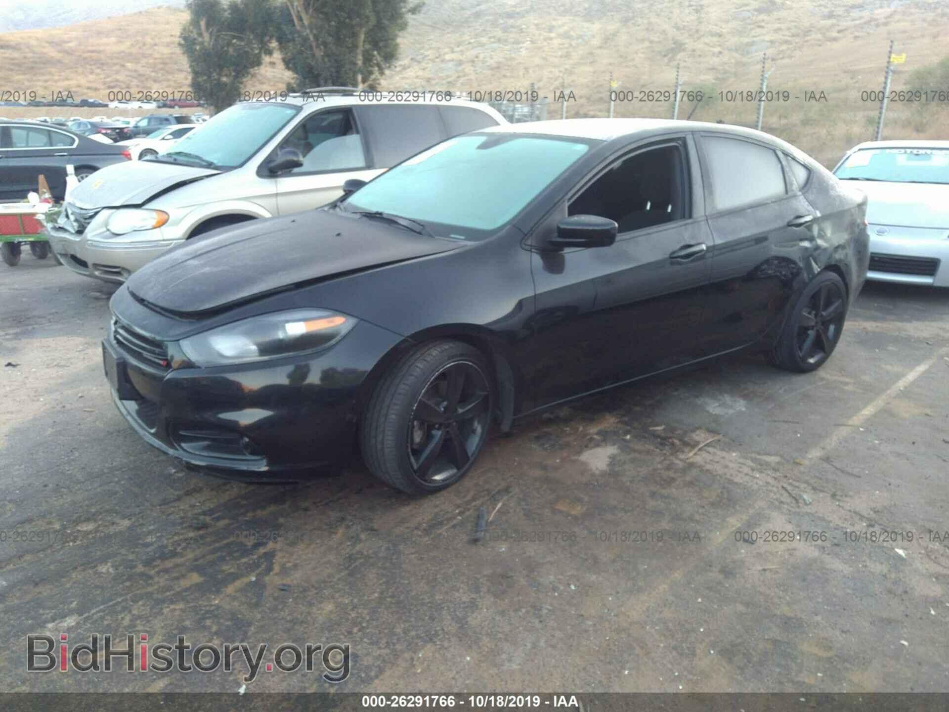 2015 Dodge Dart - VIN: 1C3CDFBB0FD266594 - Фото 2