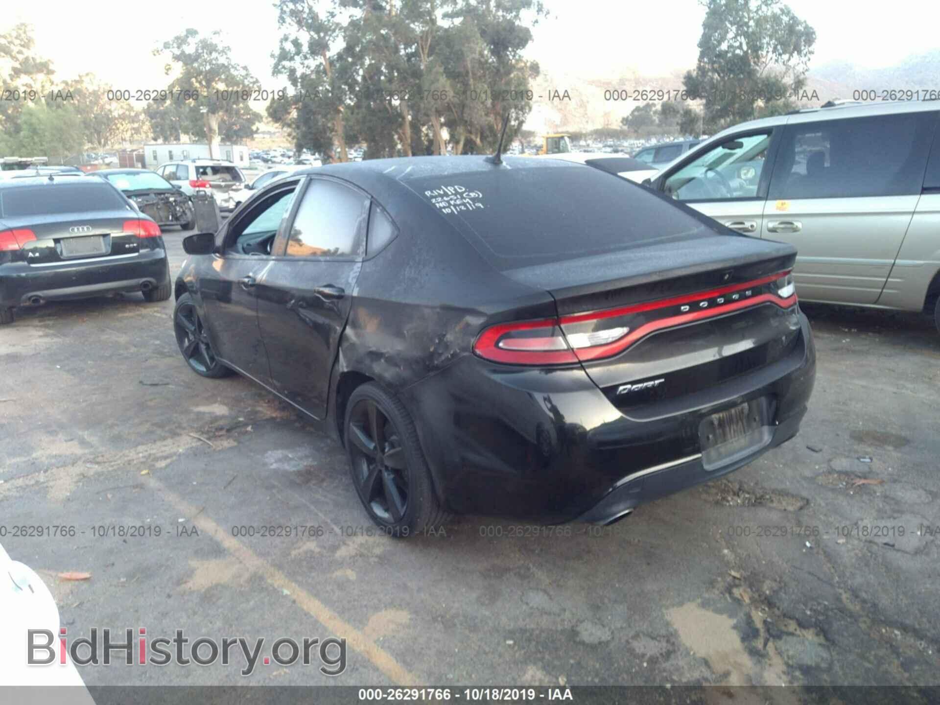 2015 Dodge Dart - VIN: 1C3CDFBB0FD266594 - Фото 3