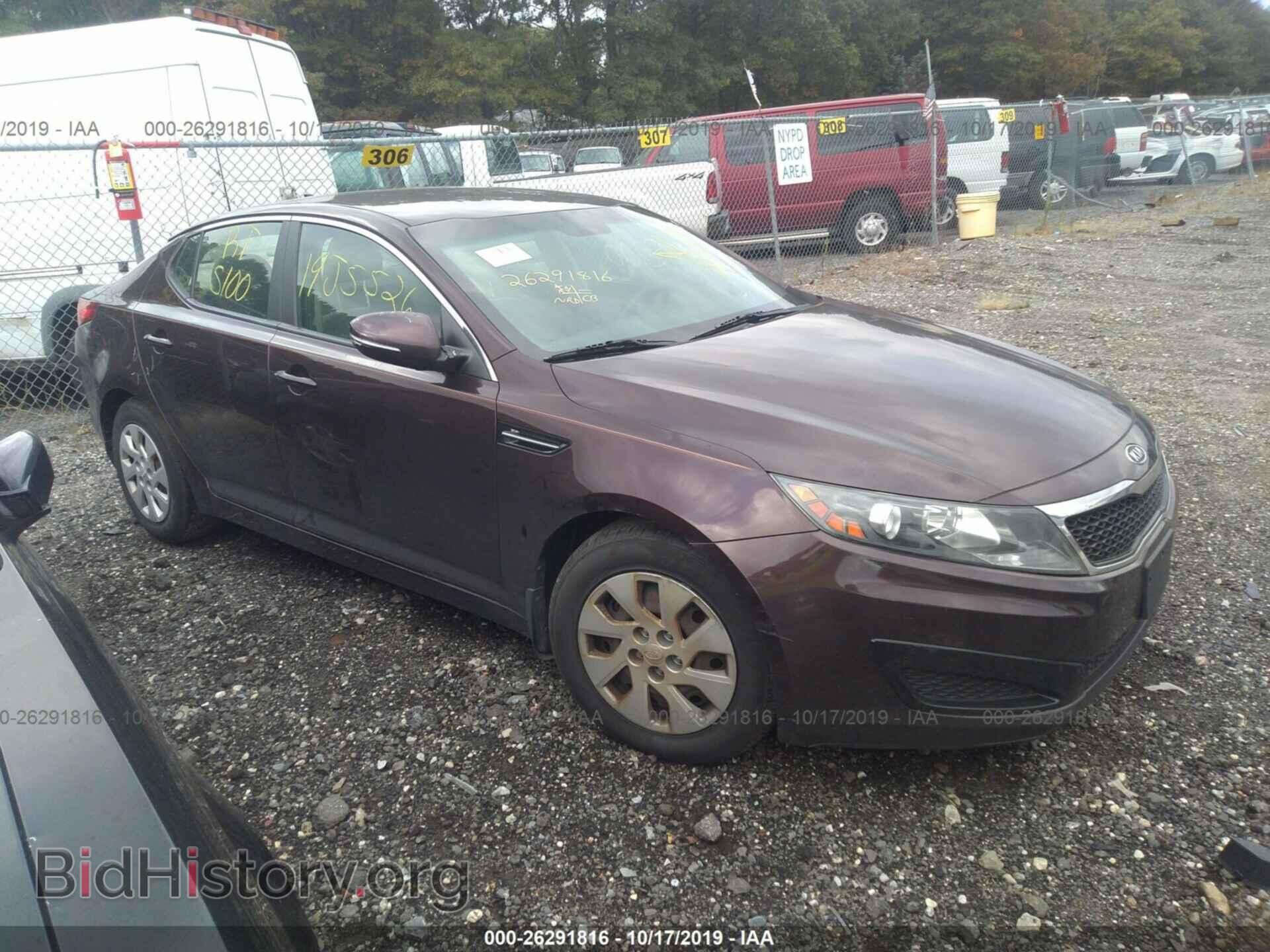 Фотография KNAGM4A79B5069696 - KIA OPTIMA 2011