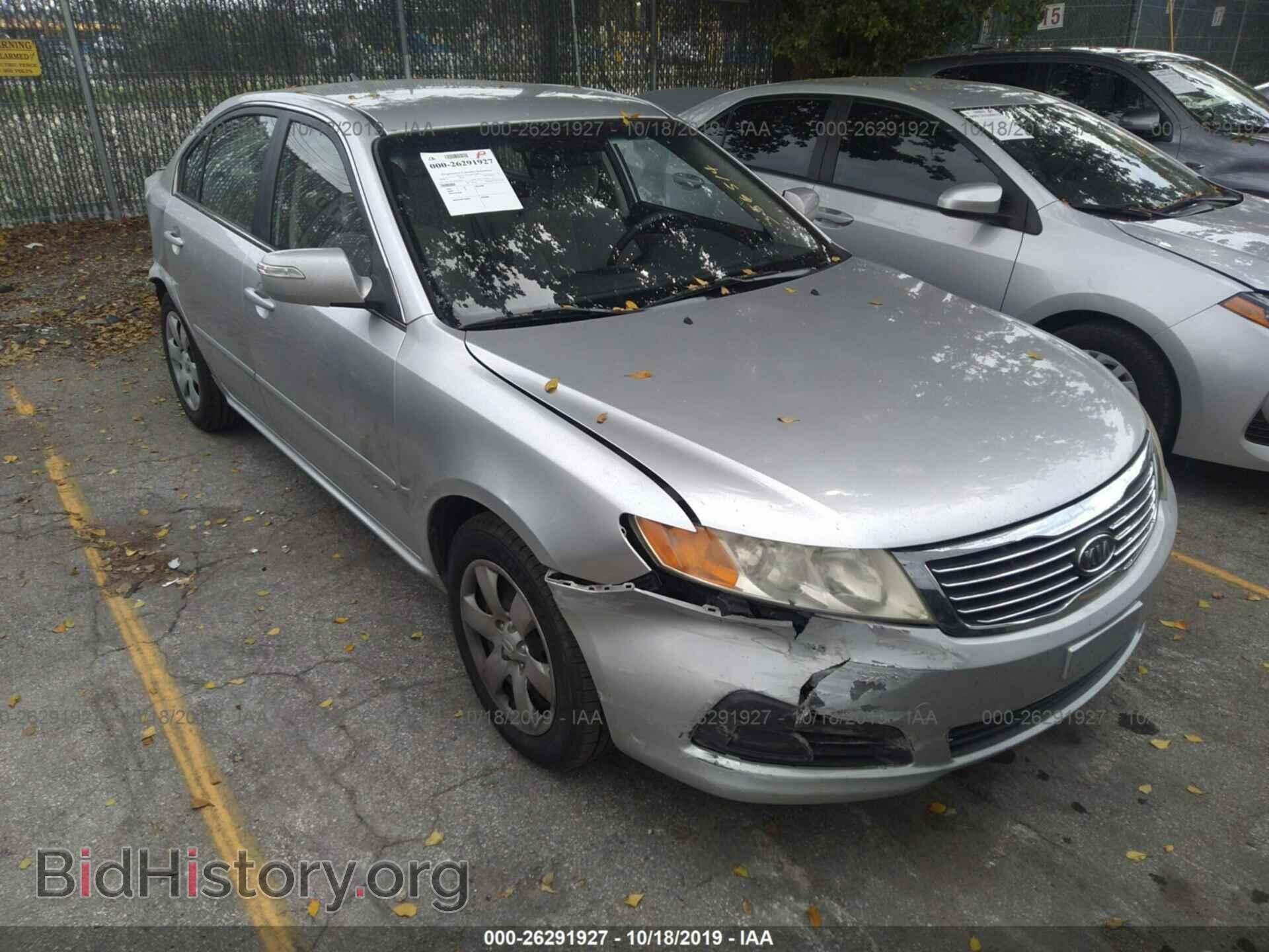 Фотография KNAGE228695356514 - KIA OPTIMA 2009