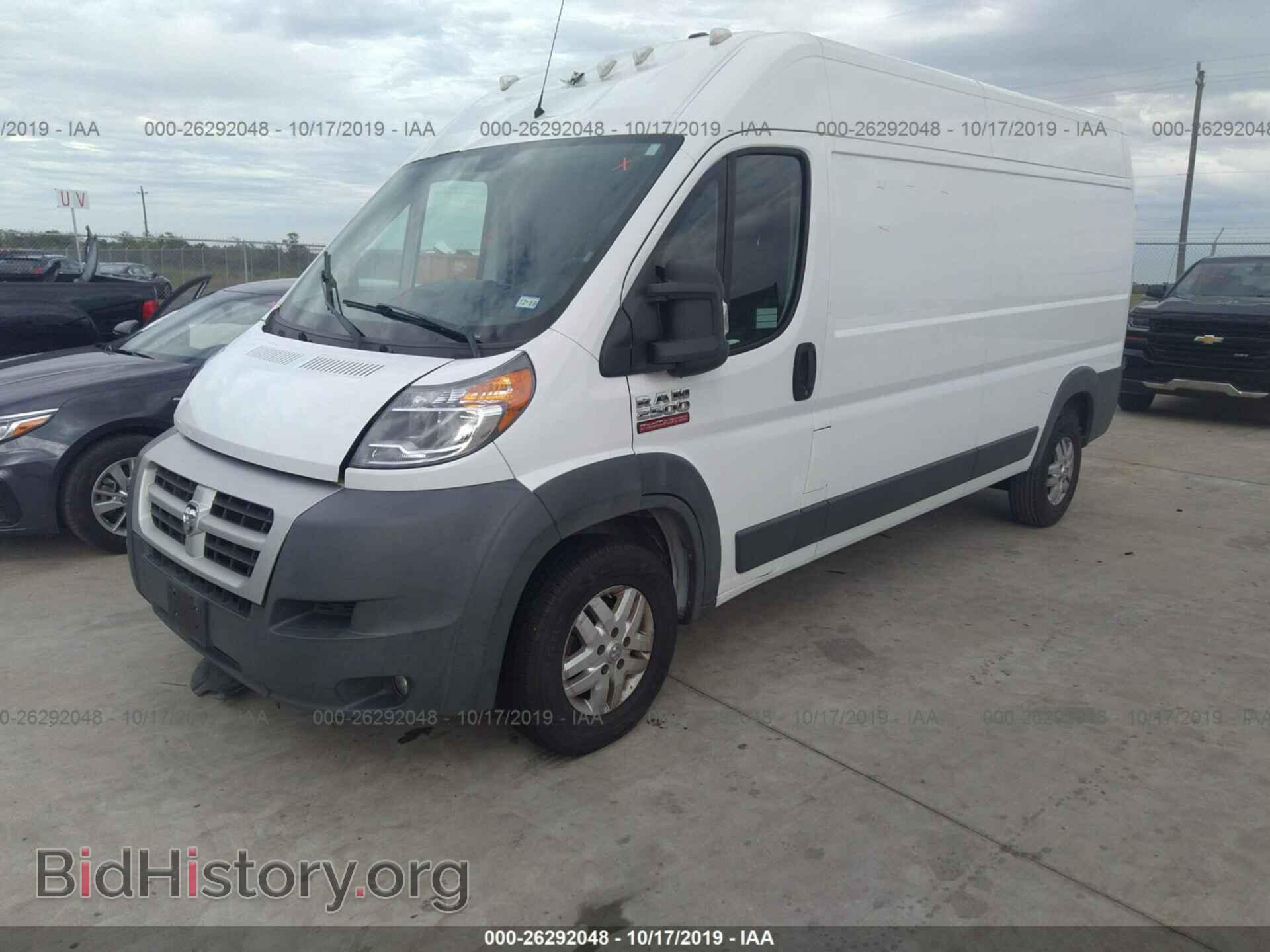 2014 RAM PROMASTER 2500 - VIN: 3C6TRVDG7EE127938 - Фото 2
