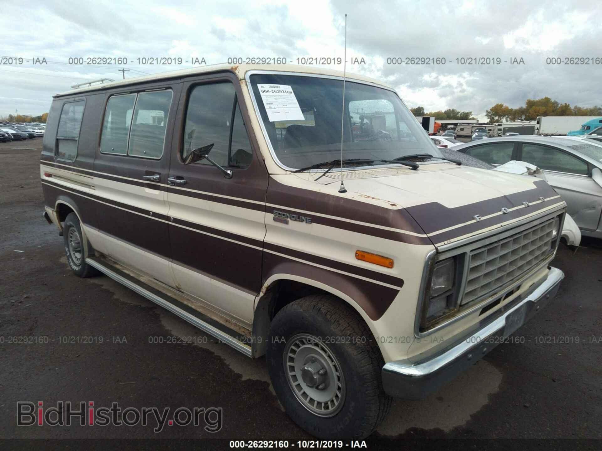 Photo 1FDEE14FXCHA08555 - FORD ECONOLINE 1982