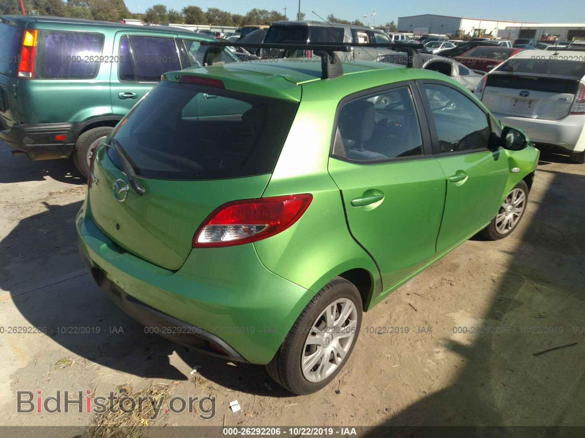 2011 MAZDA MAZDA2 - VIN: JM1DE1HY2B0116967 - Фото 4