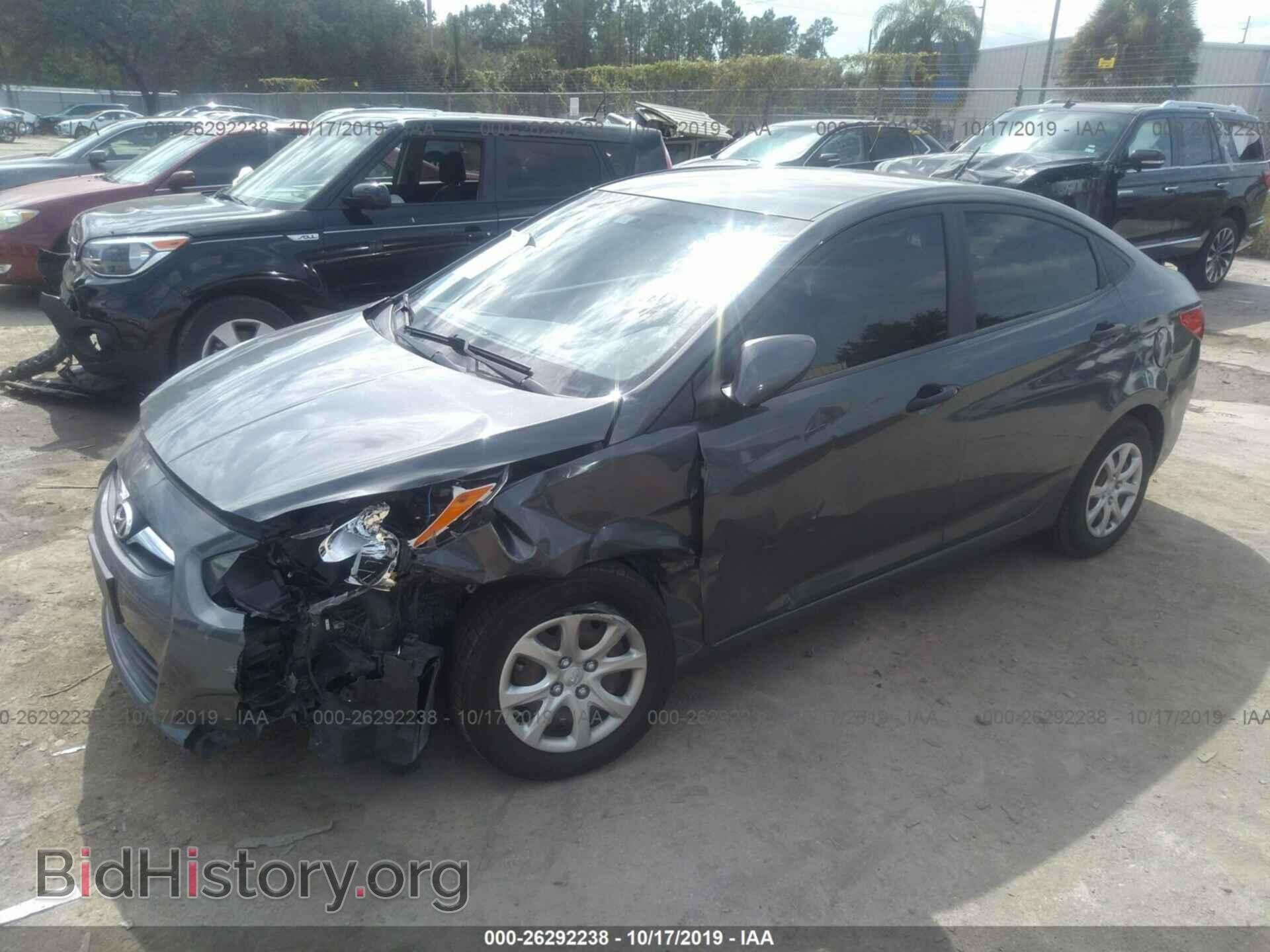 2012 HYUNDAI ACCENT - VIN: KMHCT4AE9CU091929 - Фото 2