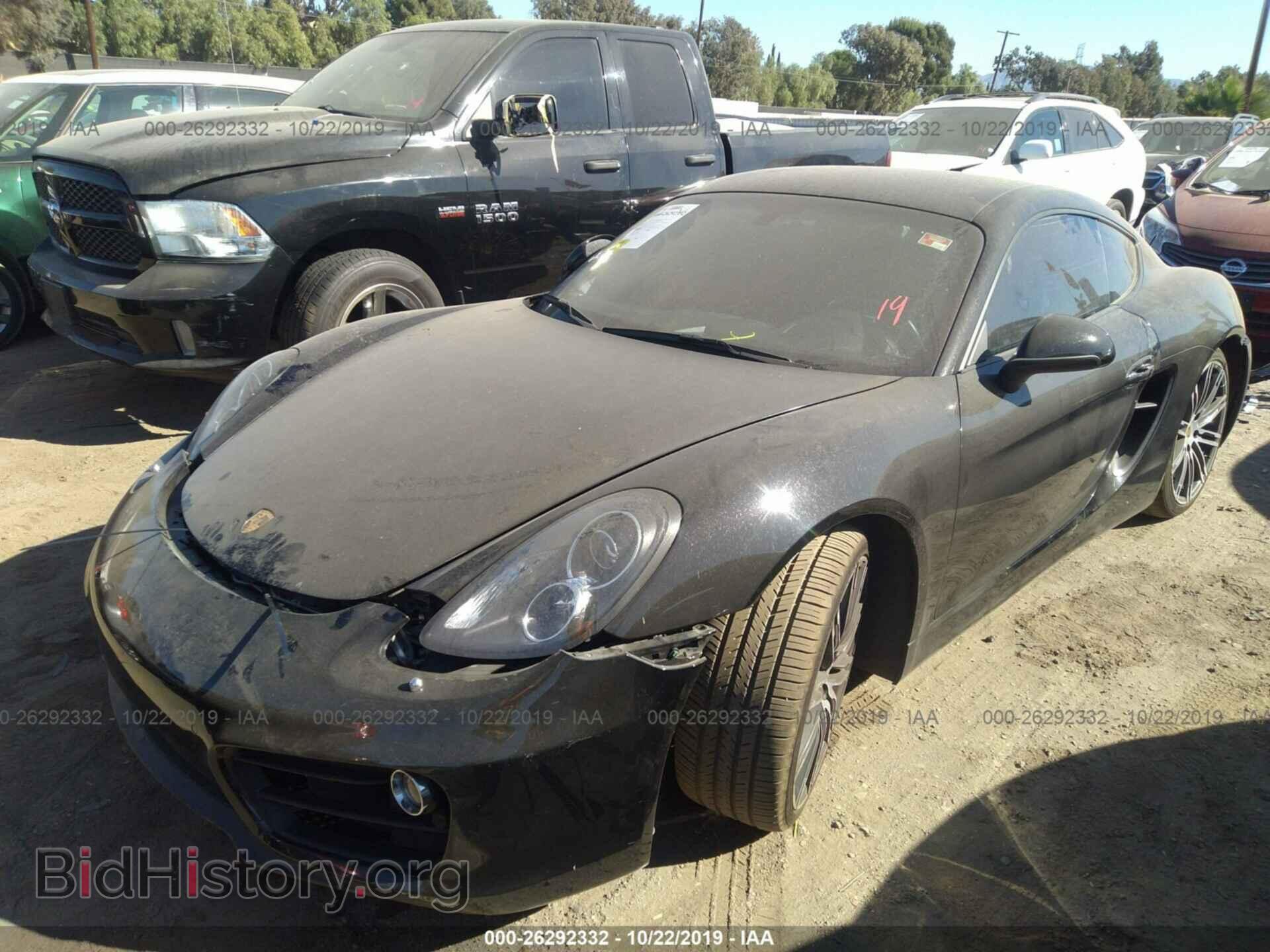 2016 PORSCHE CAYMAN - VIN: WP0AA2A87GK171599 - Photo 2