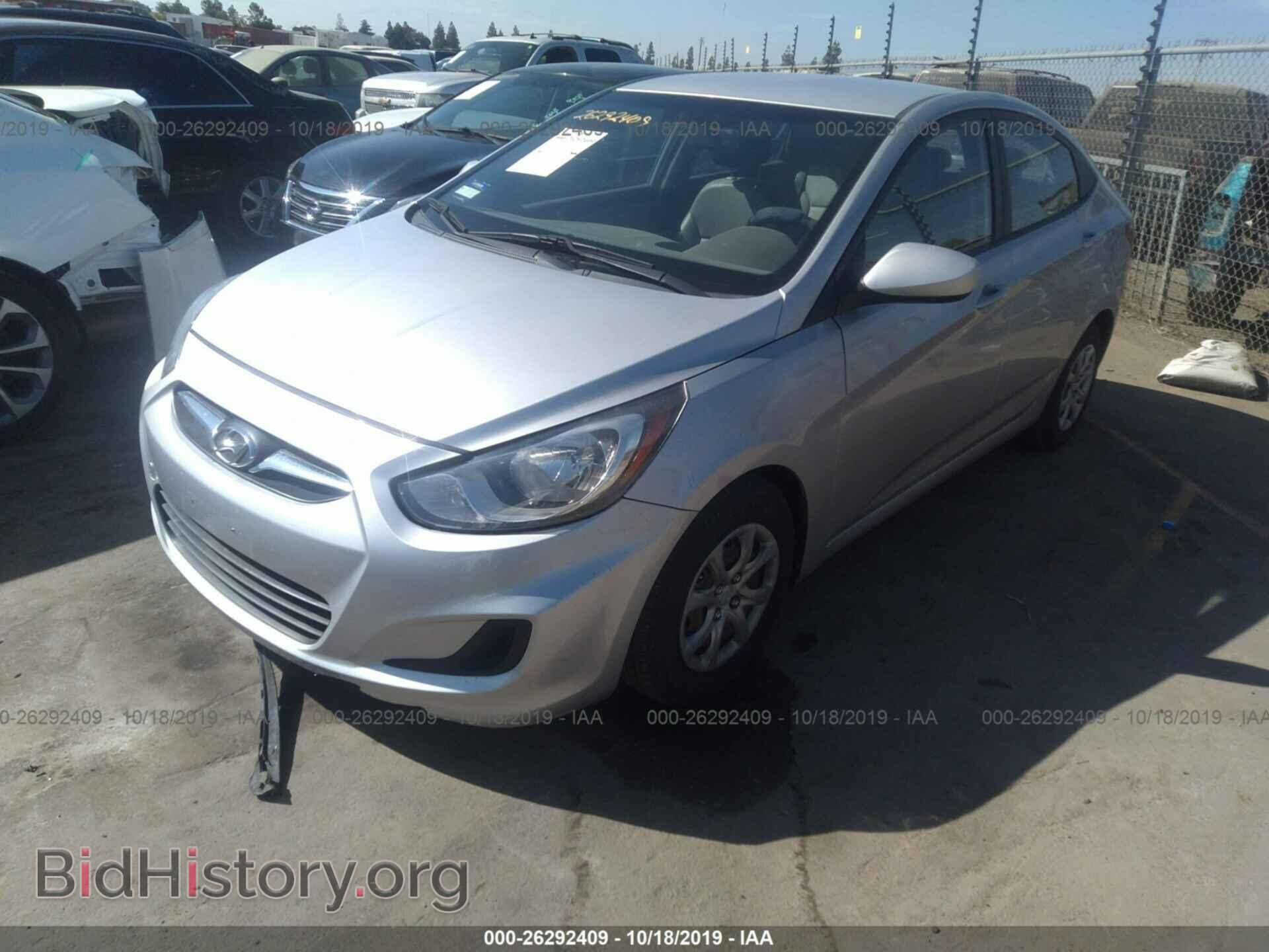2013 HYUNDAI ACCENT - VIN: KMHCT4AE7DU330363 - Фото 2